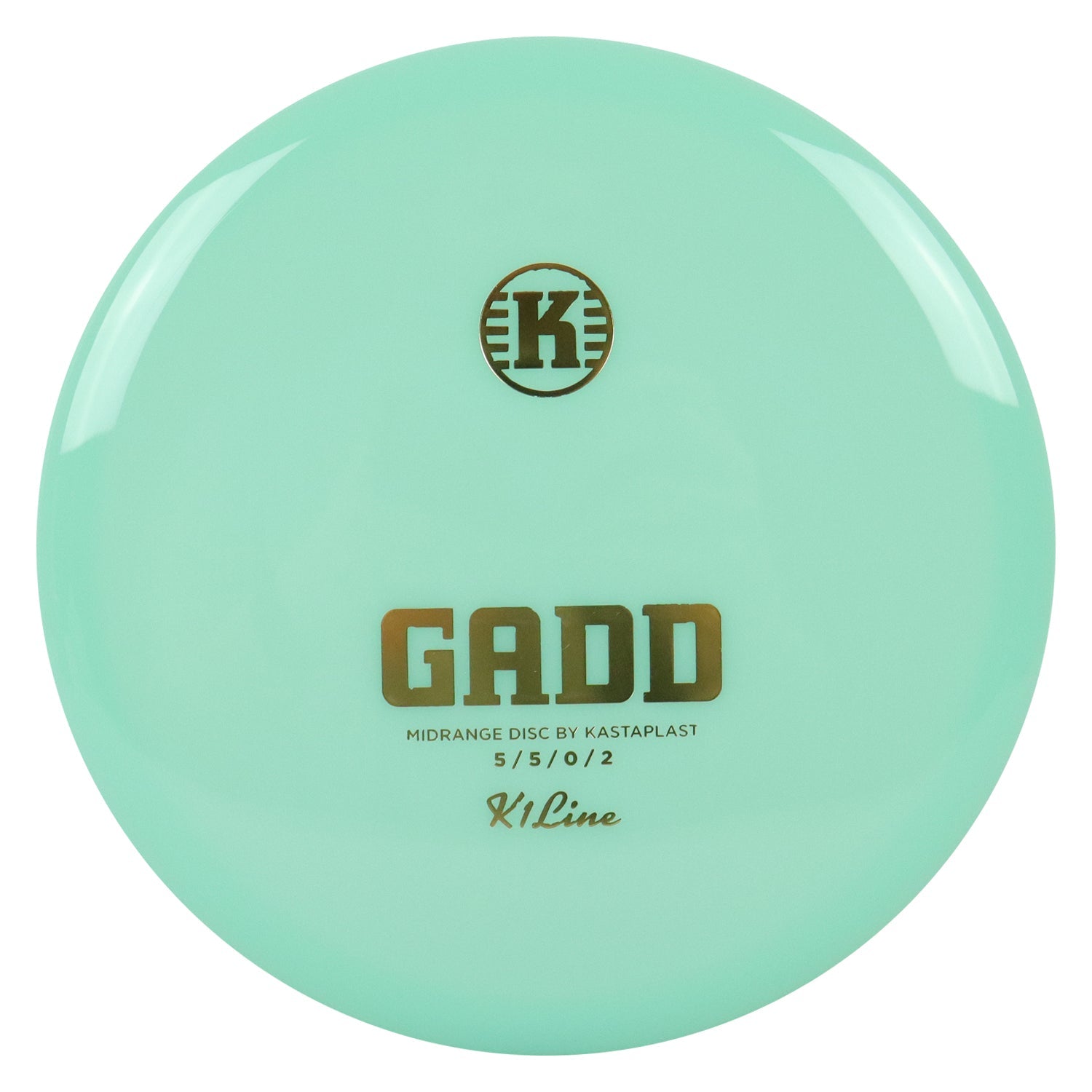 Kastaplast Disc Golf First Run K1 Gadd Midrange 5/5/0/2 - Choose Exact Disc