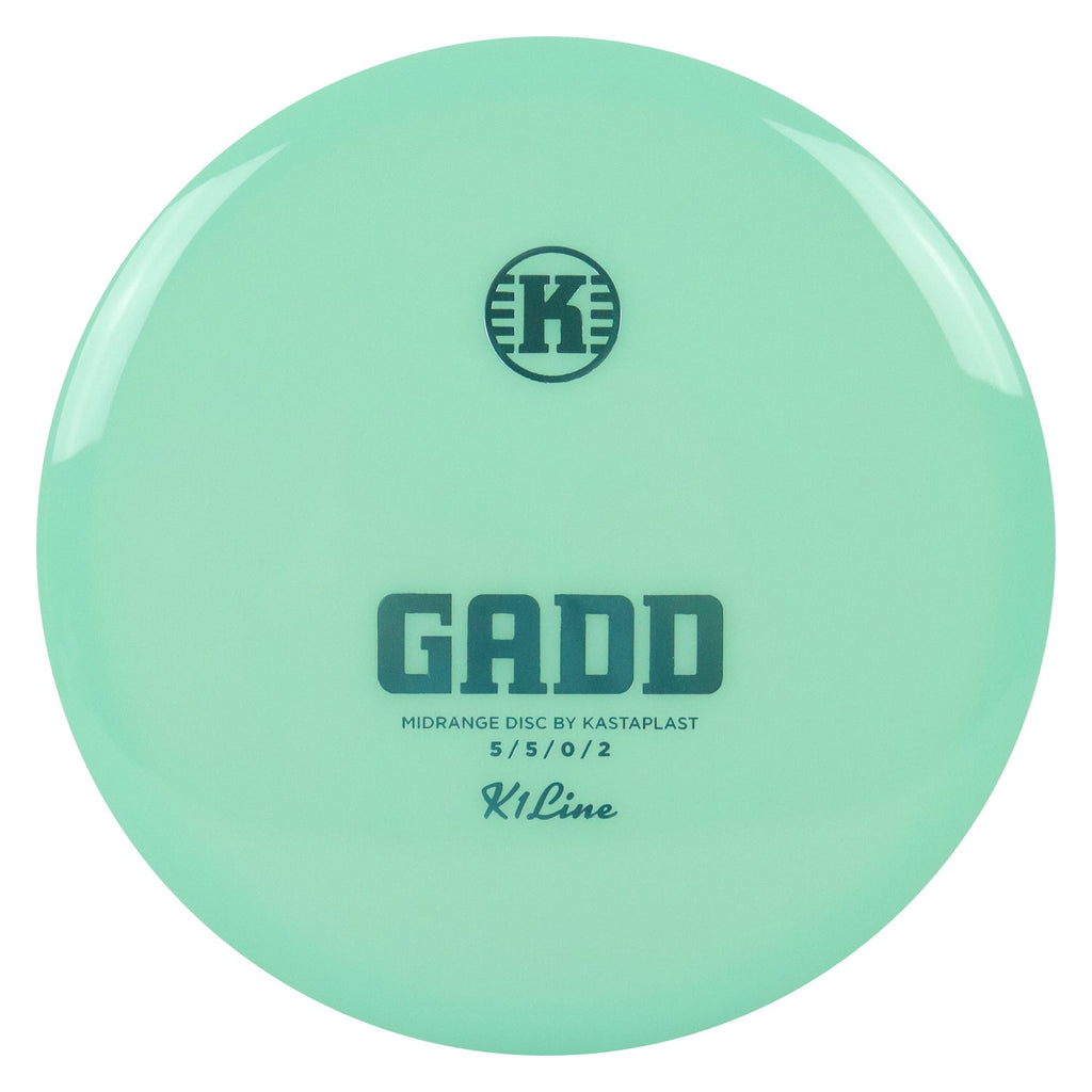 Kastaplast Disc Golf First Run K1 Gadd Midrange 5/5/0/2 - Choose Exact Disc
