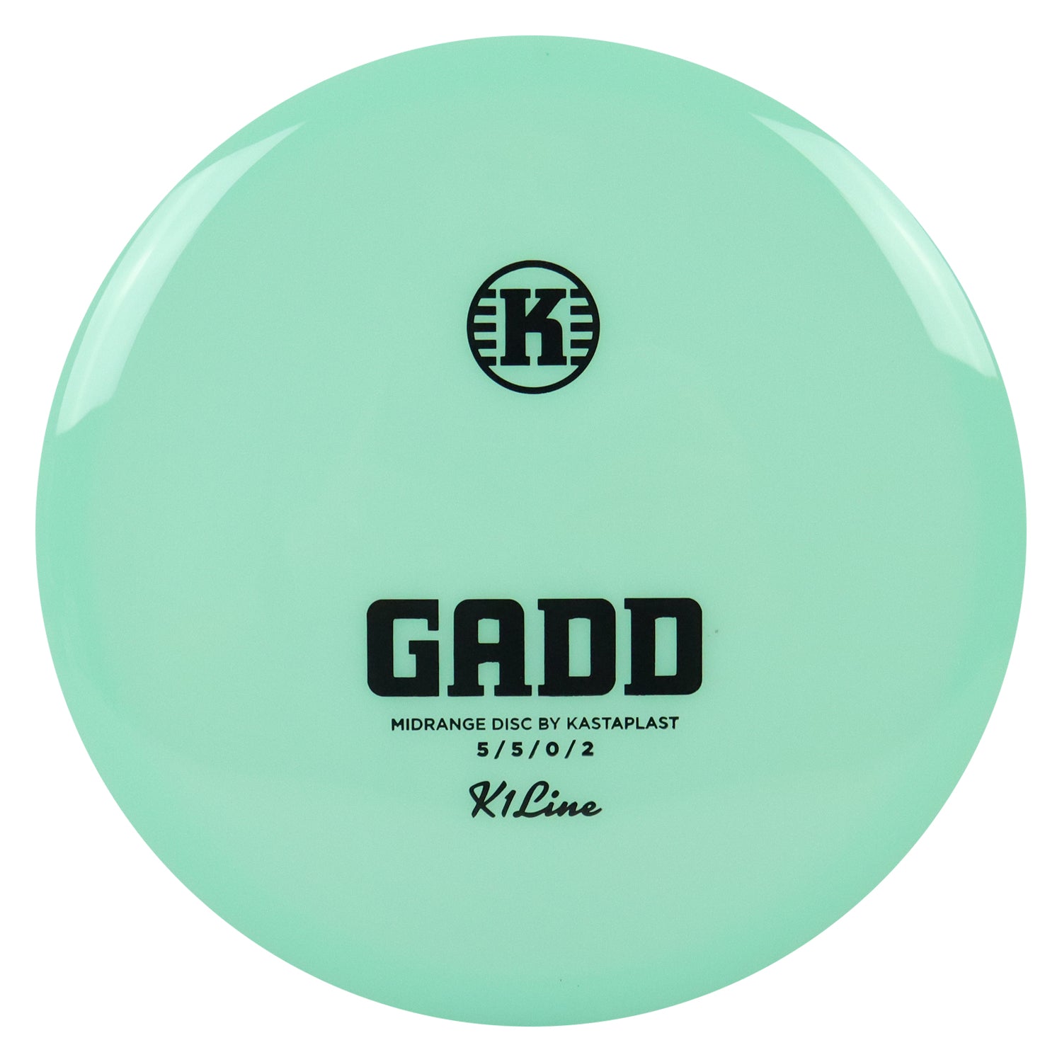 Kastaplast Disc Golf First Run K1 Gadd Midrange 5/5/0/2 - Choose Exact Disc