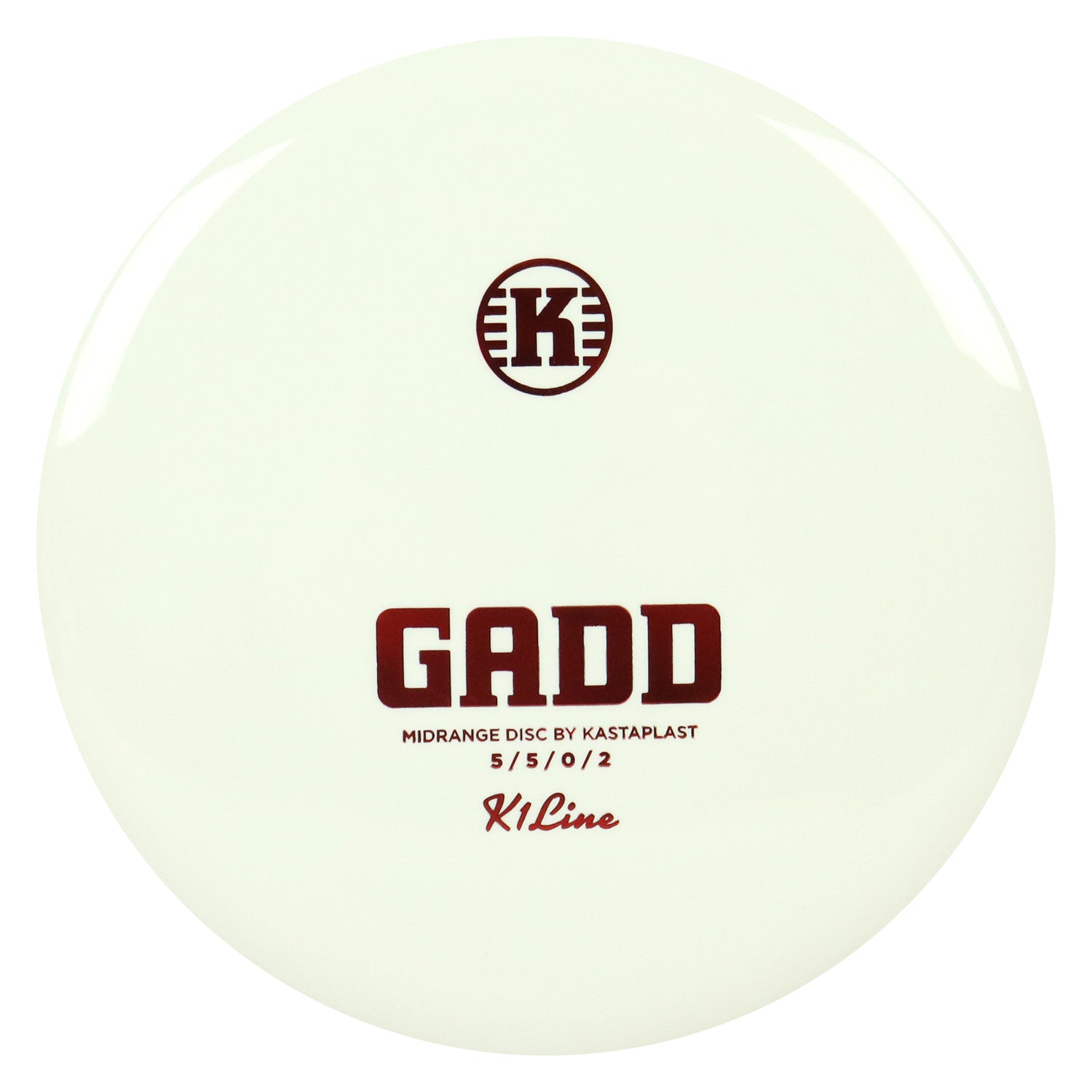 Kastaplast Disc Golf K1 Gadd Midrange 5/5/0/2 - Choose Exact Disc