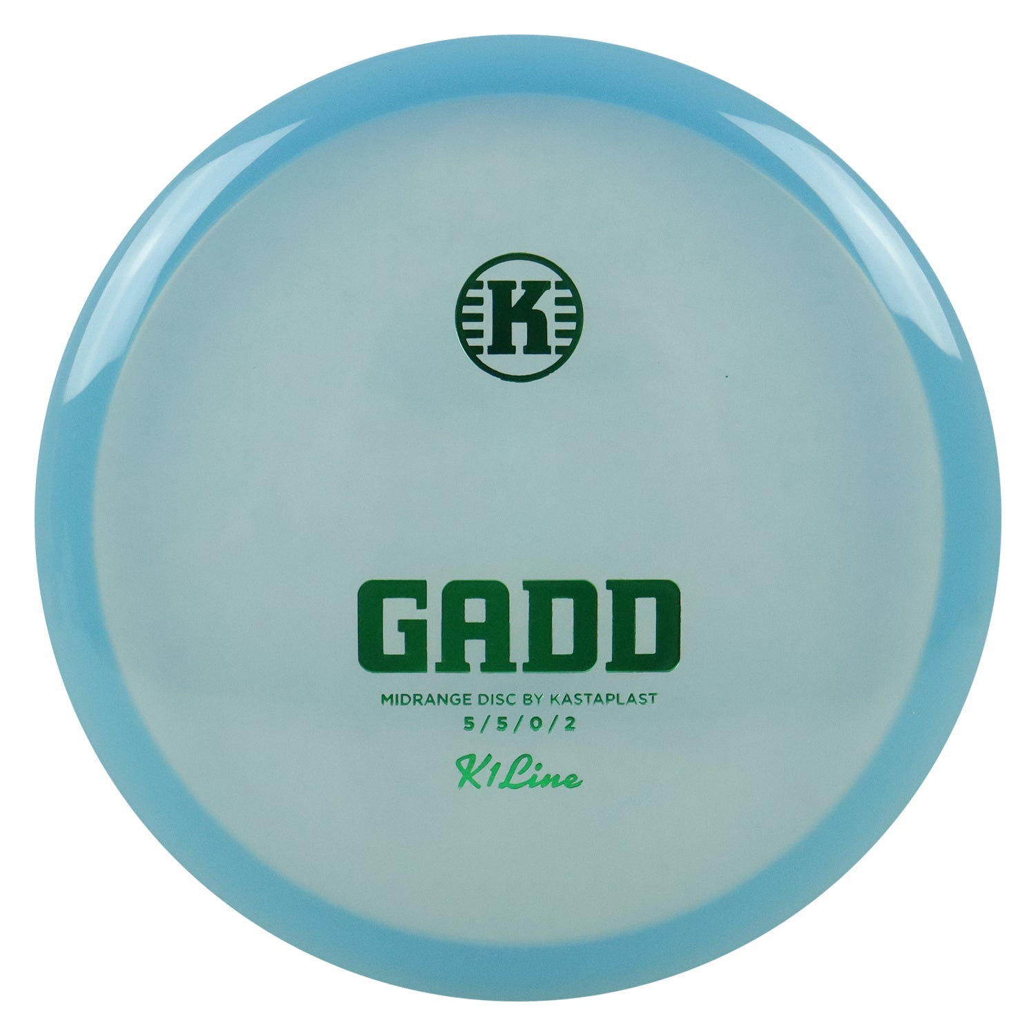 Kastaplast Disc Golf K1 Gadd Midrange 5/5/0/2 - Choose Exact Disc