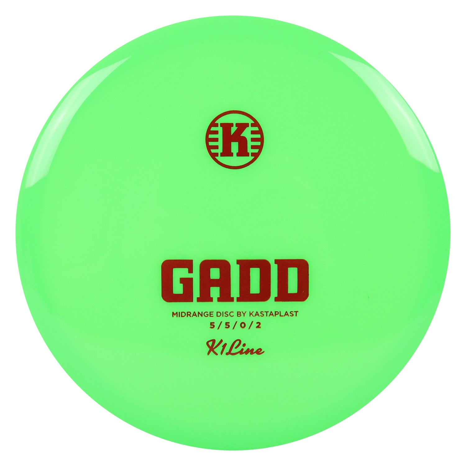 Kastaplast Disc Golf K1 Gadd Midrange 5/5/0/2 - Choose Exact Disc