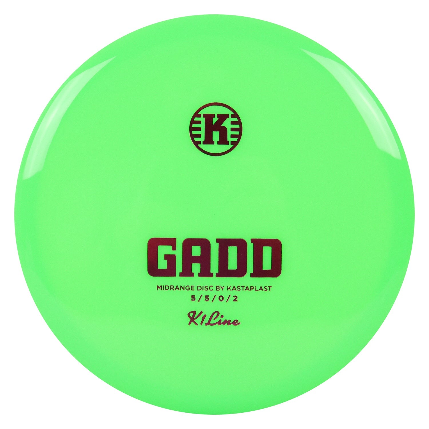 Kastaplast Disc Golf K1 Gadd Midrange 5/5/0/2 - Choose Exact Disc