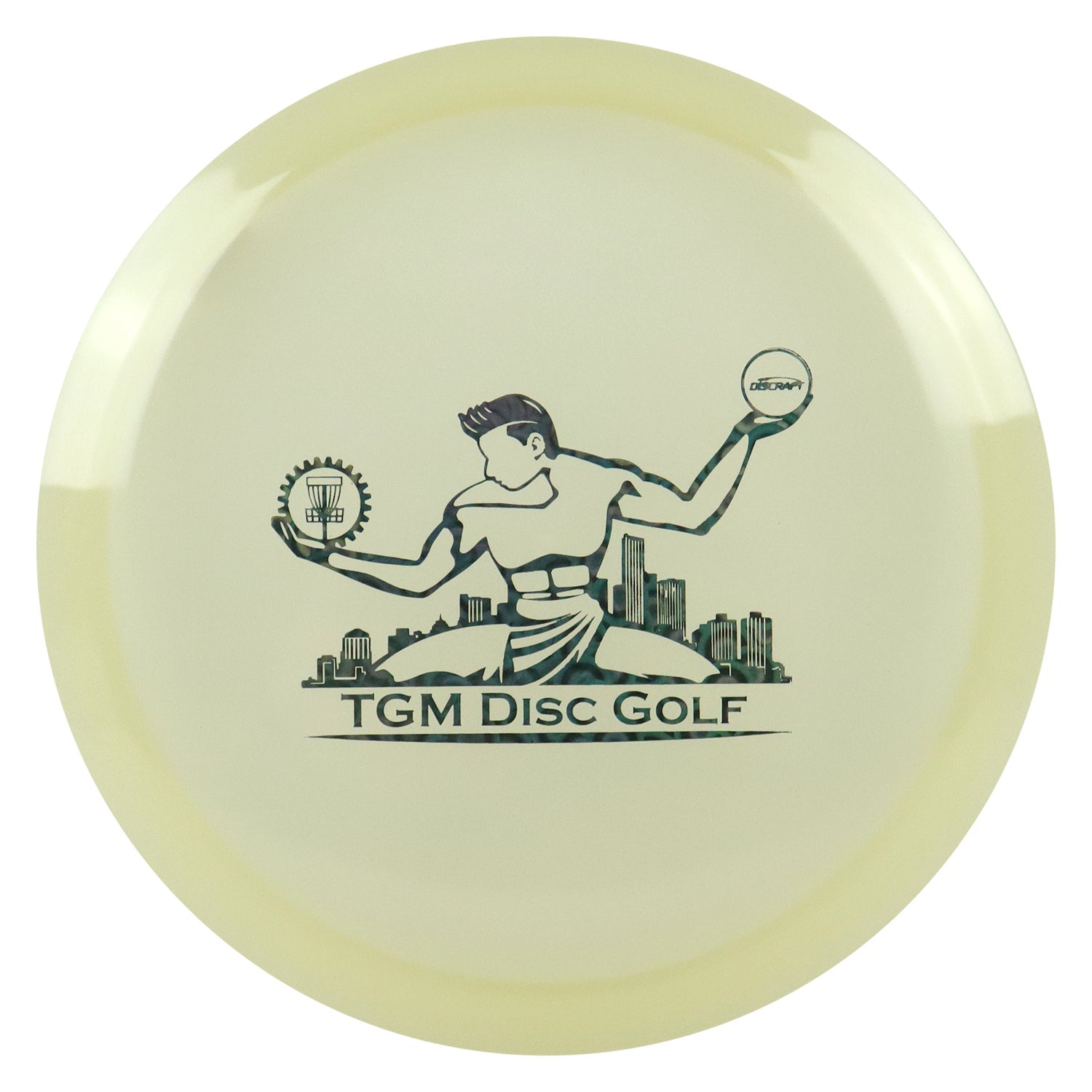 Discraft Glo Z Cicada with Spirit of Detroit Stamp Fairway Driver - Choose Exact Disc