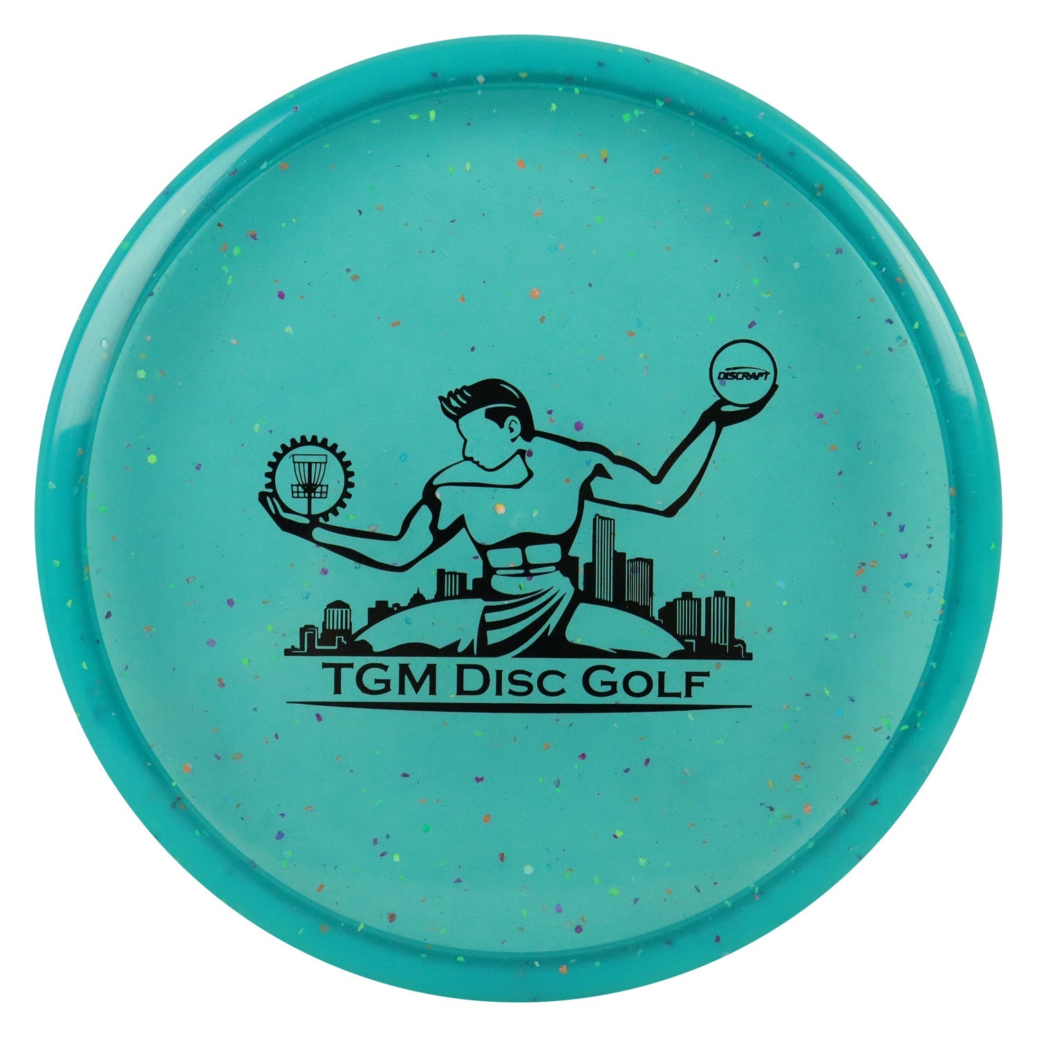 Discraft Z Confetti Zone SS with Spirit of Detroit Stamp Putt and Approach - Choose Exact Disc