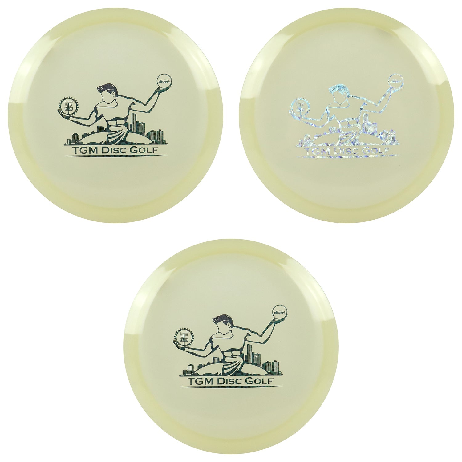 Discraft Glo Z Cicada with Spirit of Detroit Stamp Fairway Driver - Choose Exact Disc