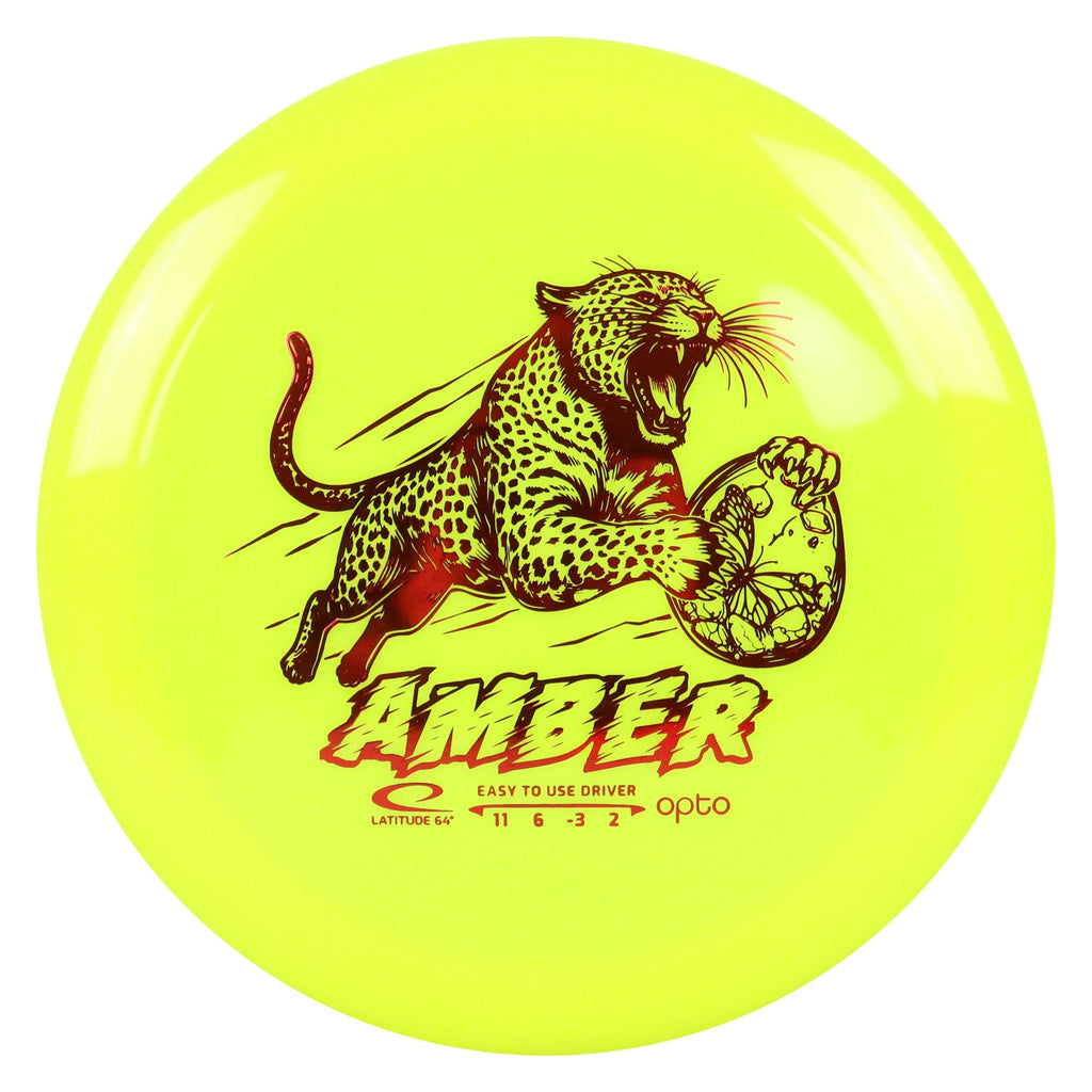 Latitude 64 Disc Golf Opto Amber Distance Driver 11/6/-3/2 - Choose Exact Disc
