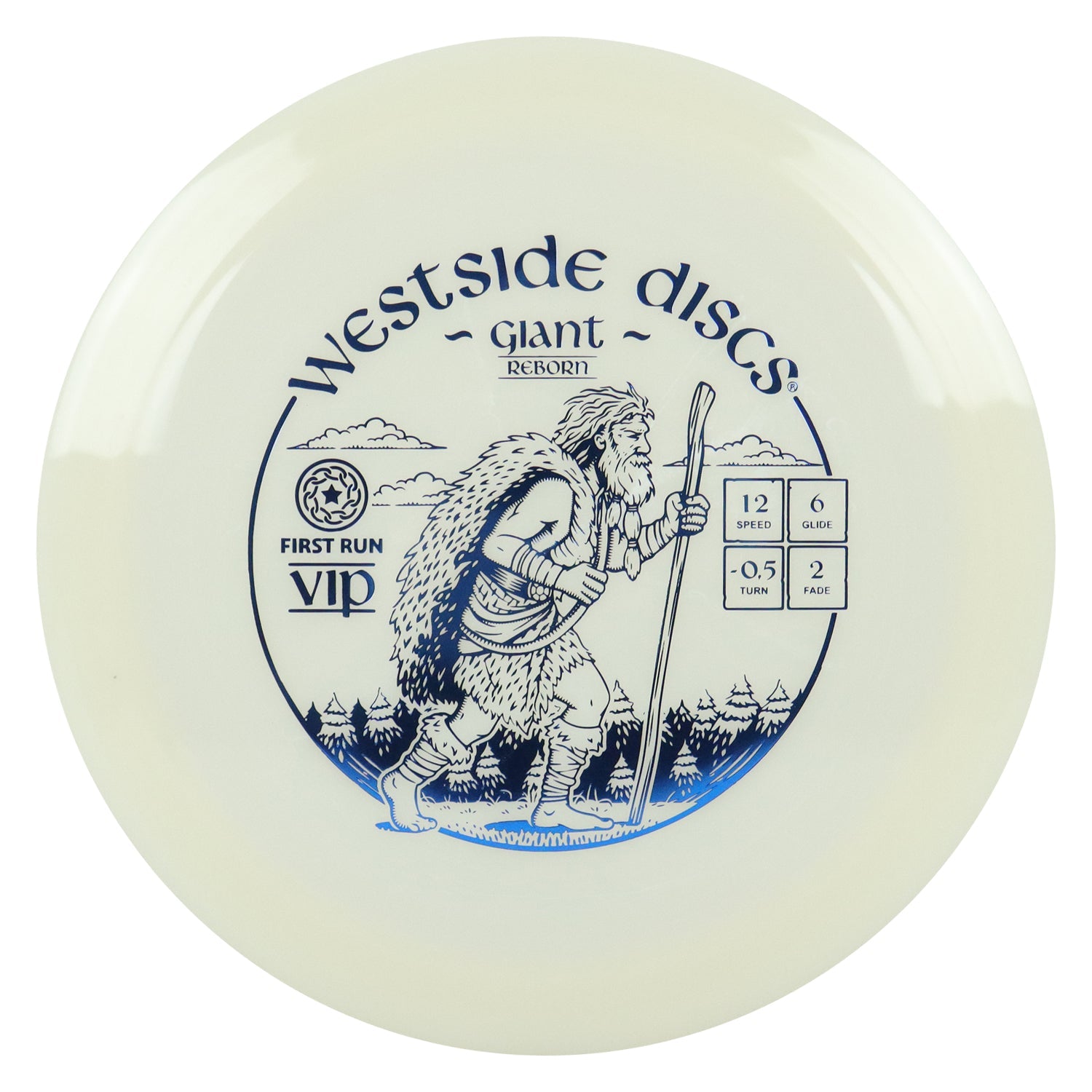 Westside Disc Golf First Run VIP Giant Reborn Distance Driver 12/6/-0.5/2