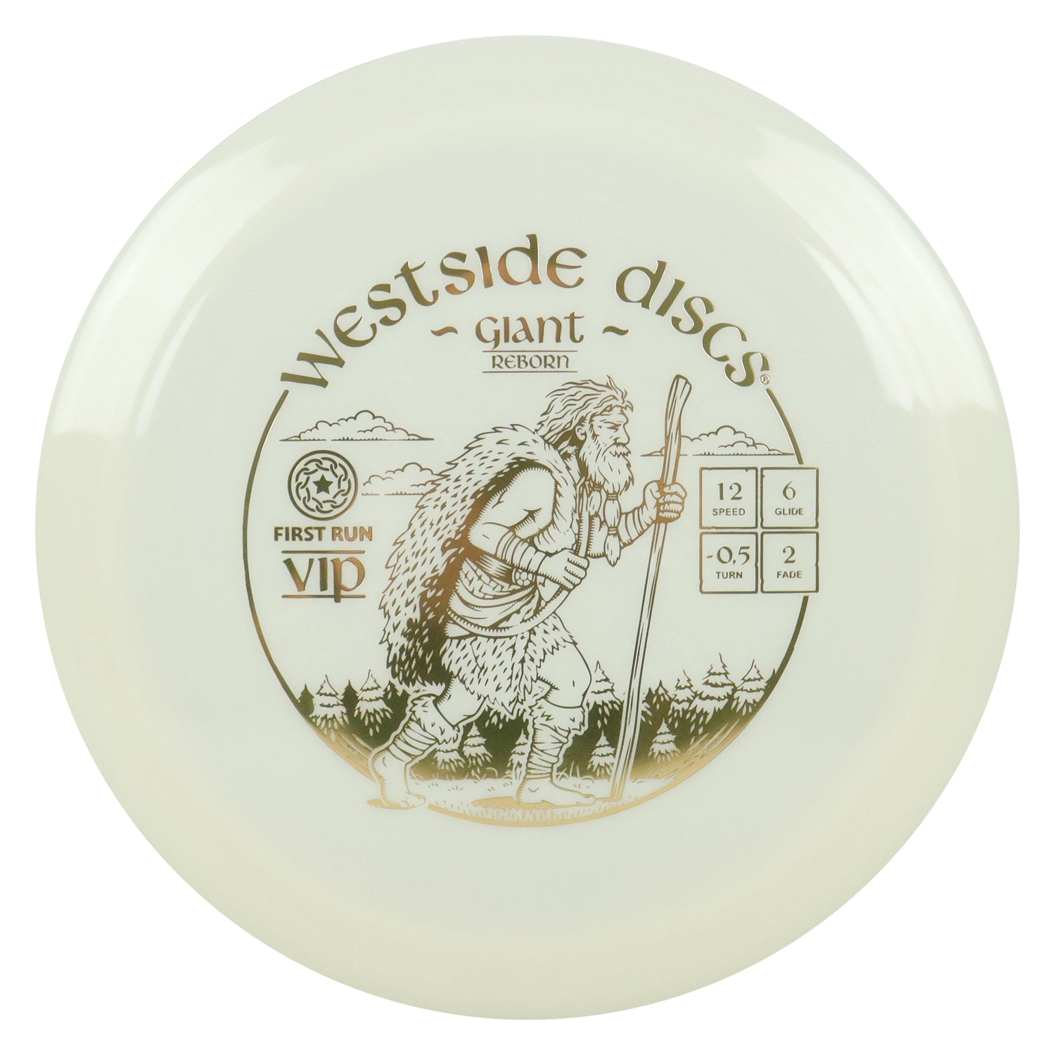 Westside Disc Golf First Run VIP Giant Reborn Distance Driver 12/6/-0.5/2