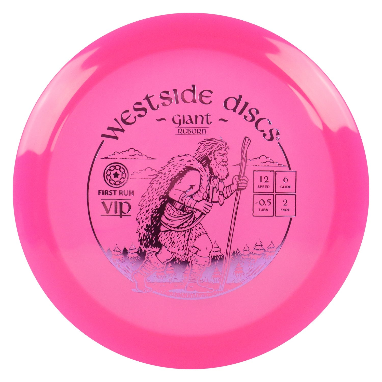 Westside Disc Golf First Run VIP Giant Reborn Distance Driver 12/6/-0.5/2