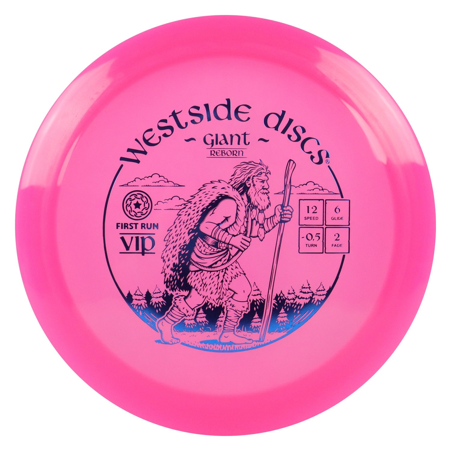 Westside Disc Golf First Run VIP Giant Reborn Distance Driver 12/6/-0.5/2