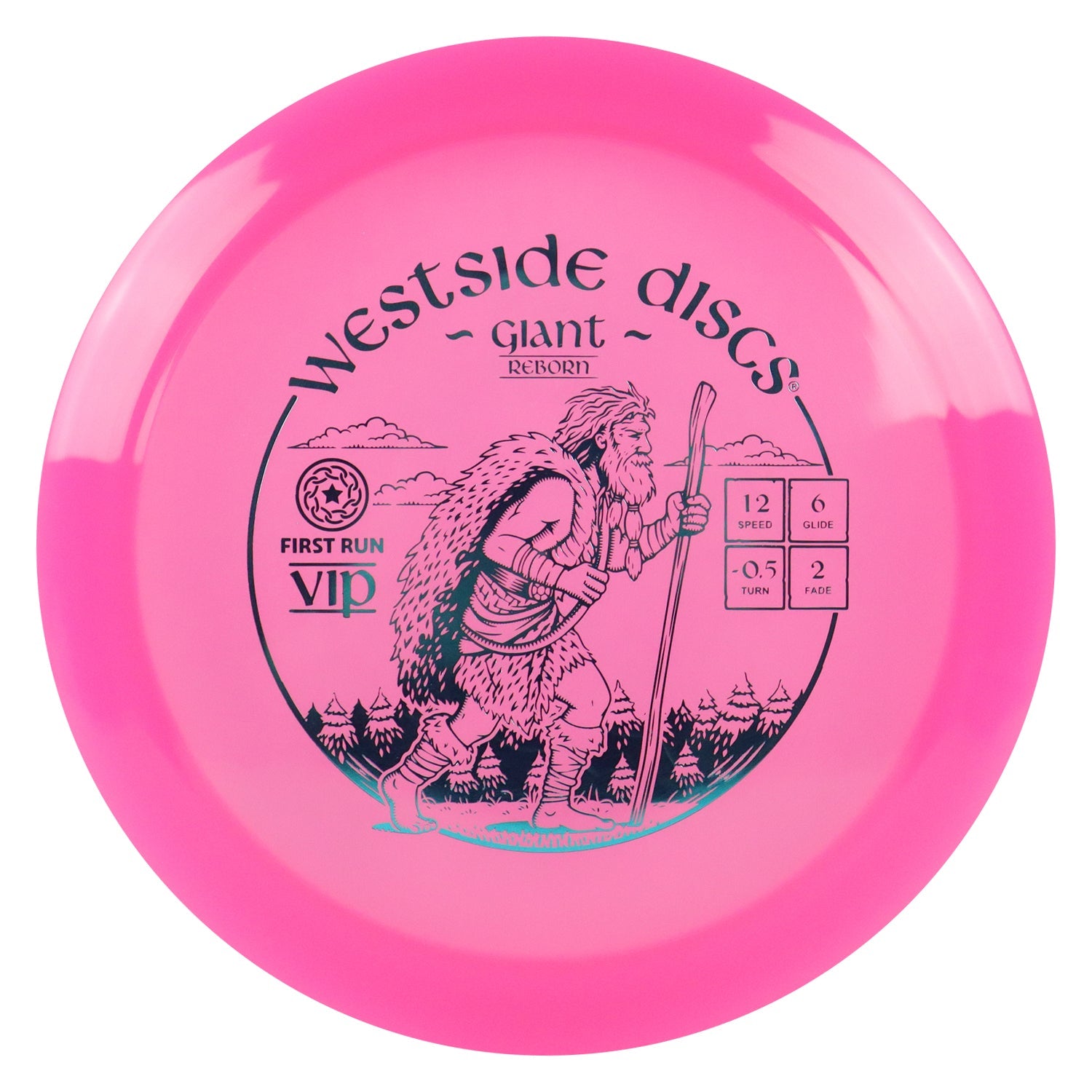 Westside Disc Golf First Run VIP Giant Reborn Distance Driver 12/6/-0.5/2