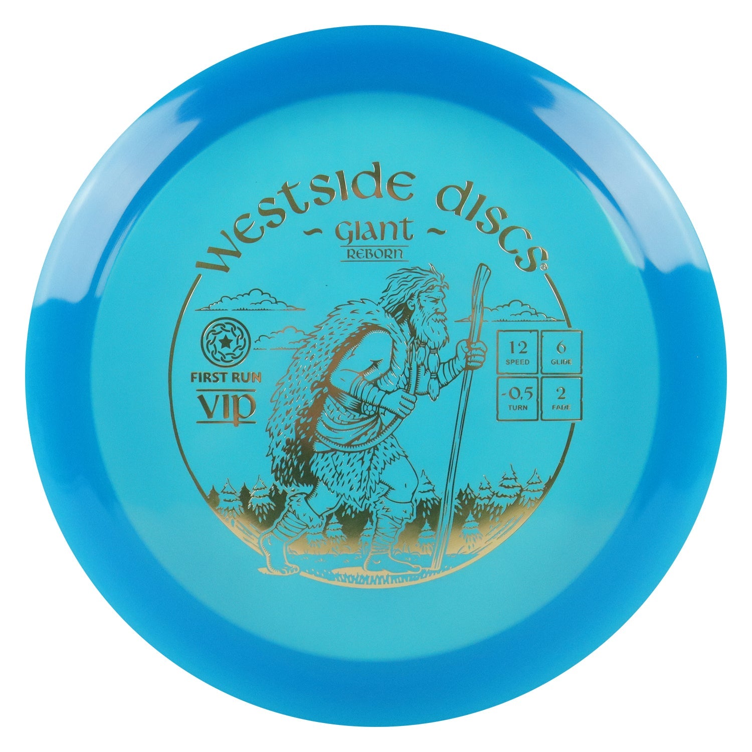 Westside Disc Golf First Run VIP Giant Reborn Distance Driver 12/6/-0.5/2