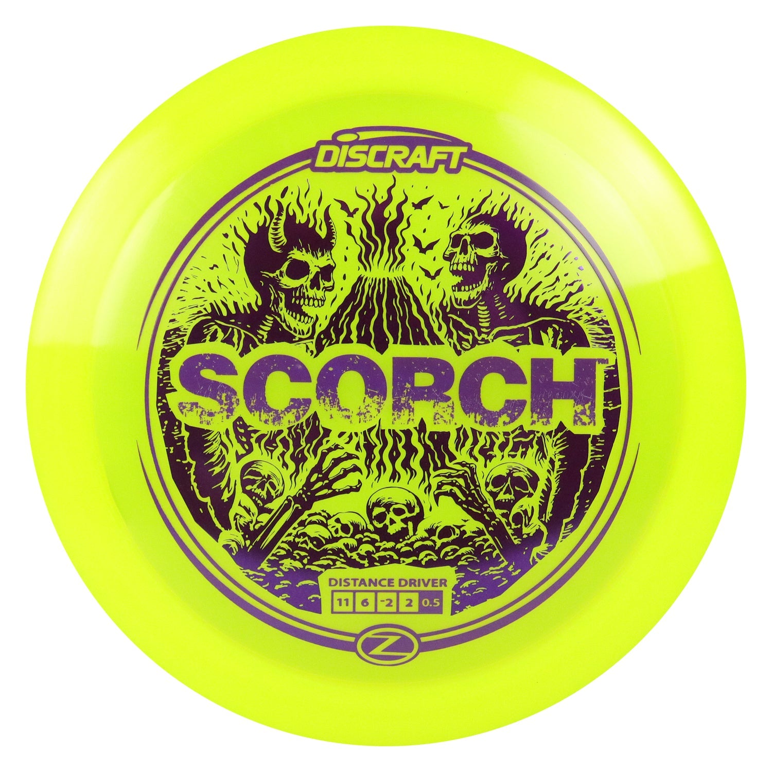 Discraft Disc Golf Z Line Reimagined Scorch Distance Driver 11/6/-2/2 - Choose Exact Disc