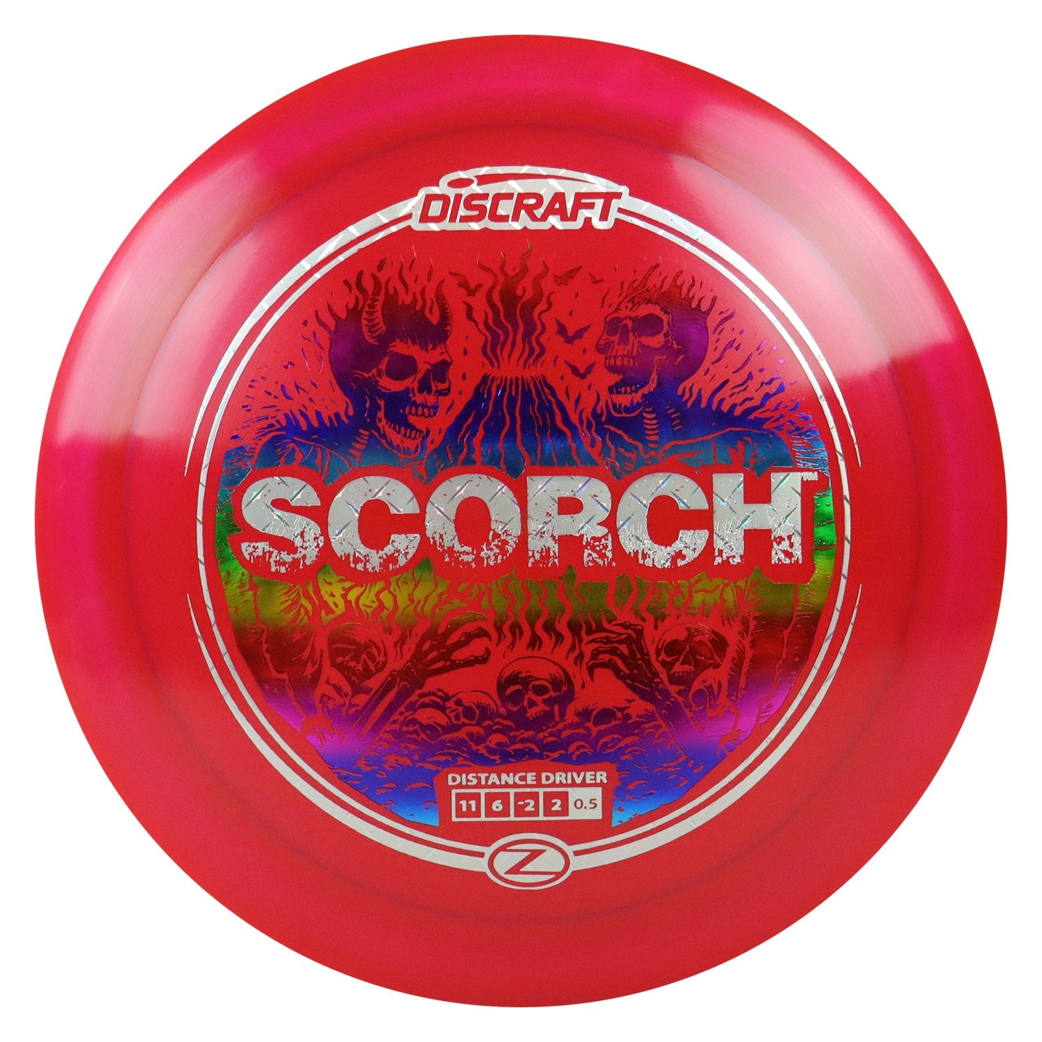 Discraft Disc Golf Z Line Reimagined Scorch Distance Driver 11/6/-2/2 - Choose Exact Disc