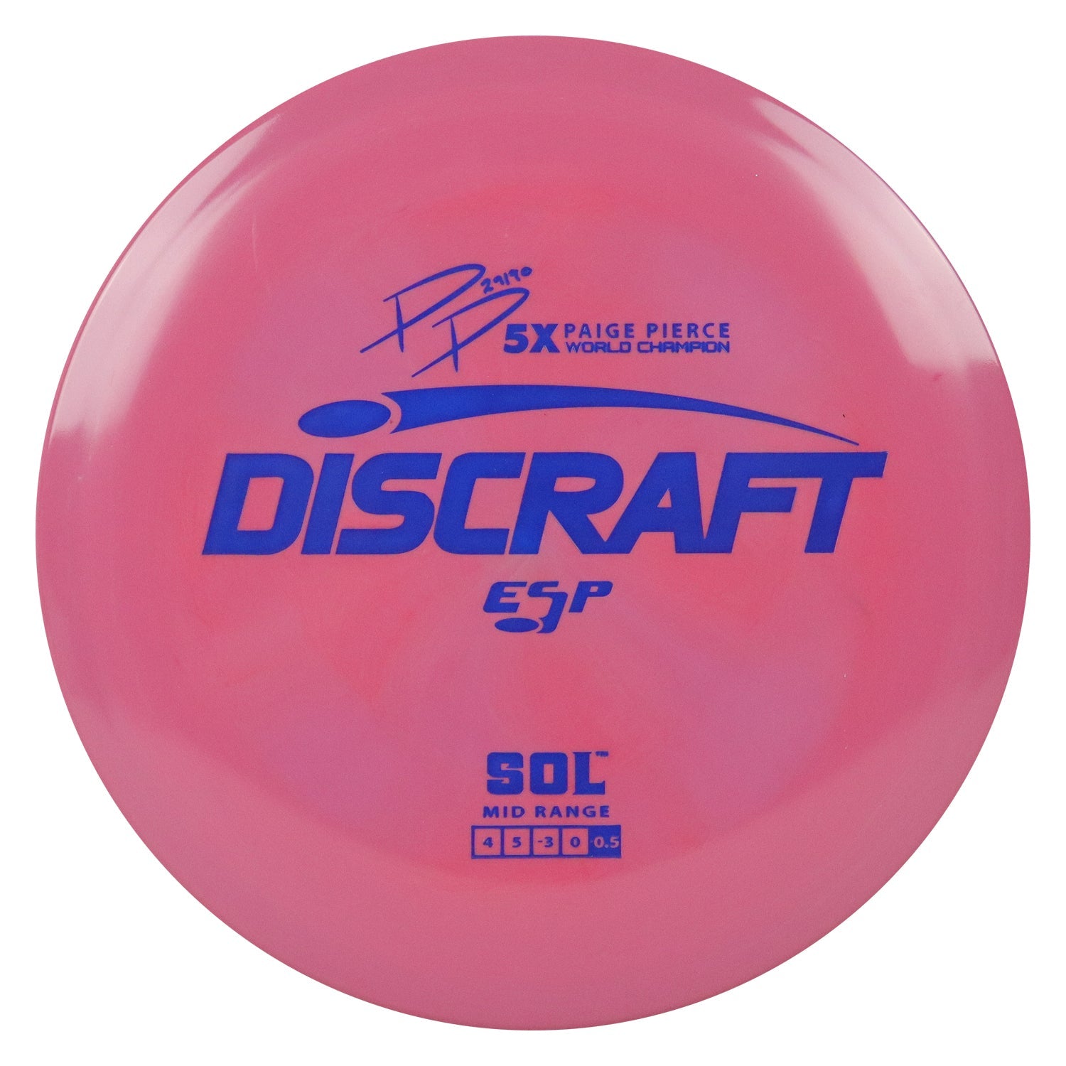 Discraft Disc Golf Paige Pierce Signature ESP Sol Midrange Disc 4/5/-3/0 - Choose Exact Disc