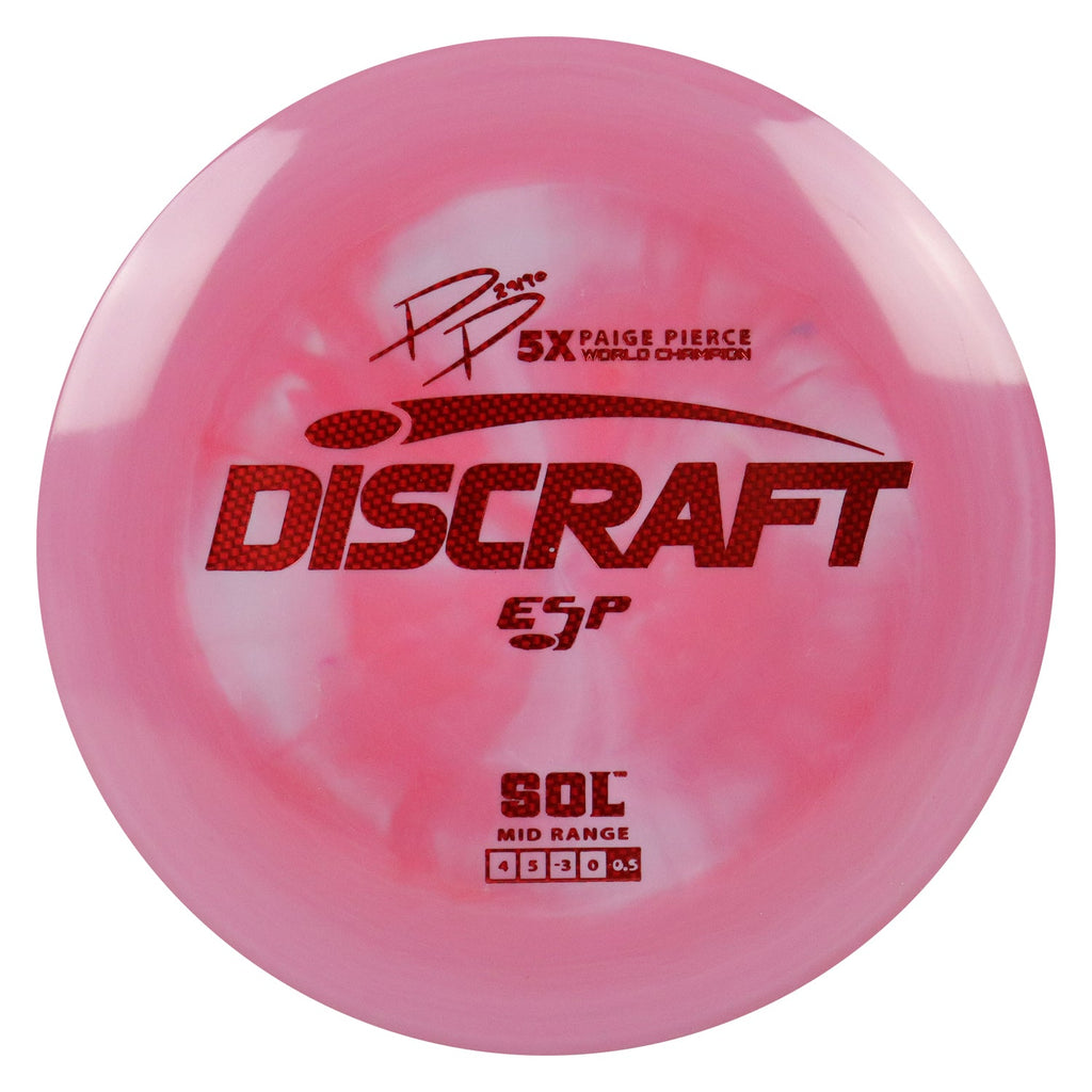 Discraft Disc Golf Paige Pierce Signature ESP Sol Midrange Disc 4/5/-3/0 - Choose Exact Disc