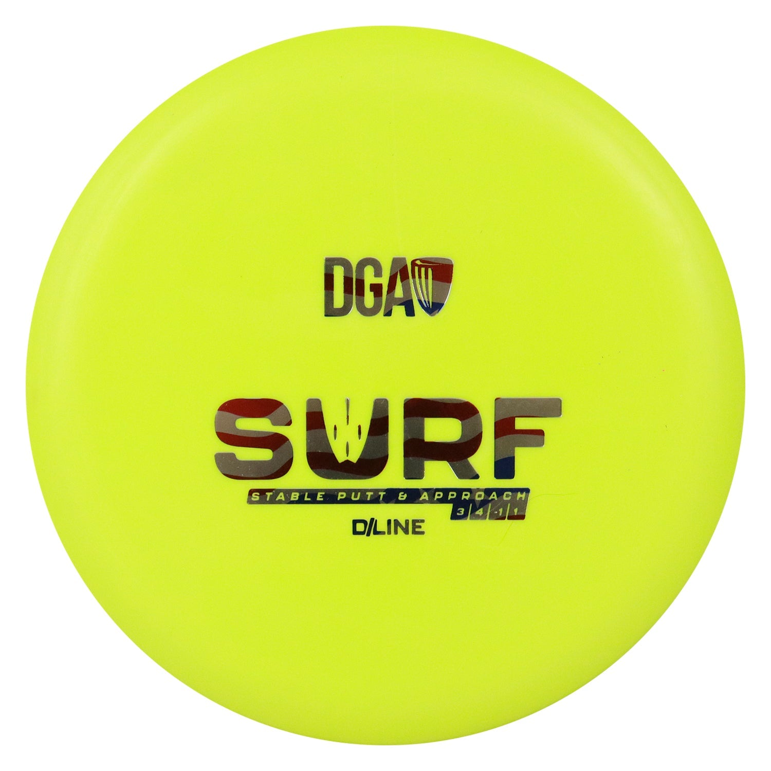 DGA Disc Golf D-Line Surf Putt and Approach 3/4/-1/1 - Choose Exact Disc