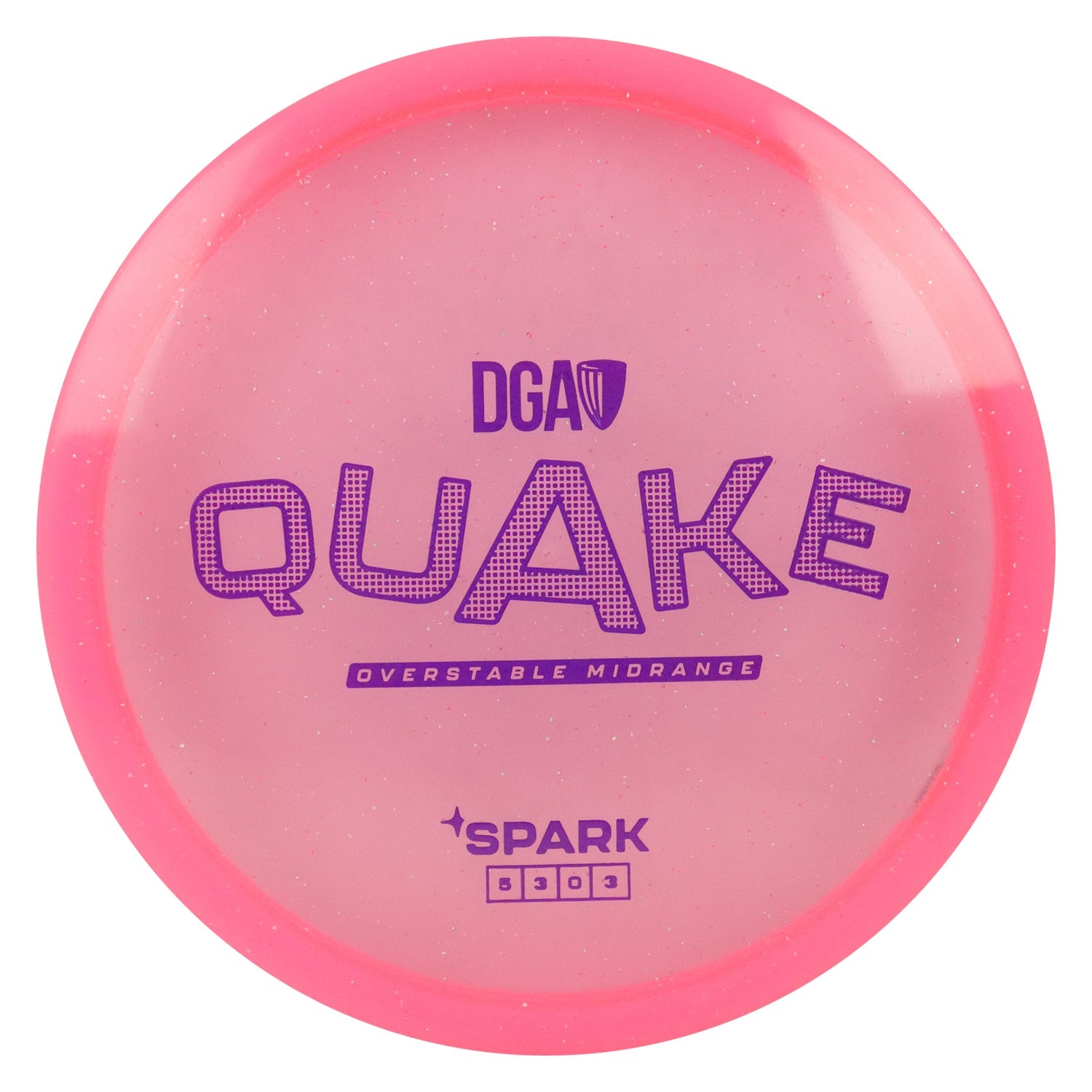 DGA Disc Golf Spark Quake Midrange Disc 5/3/0/3 - Choose Exact Disc