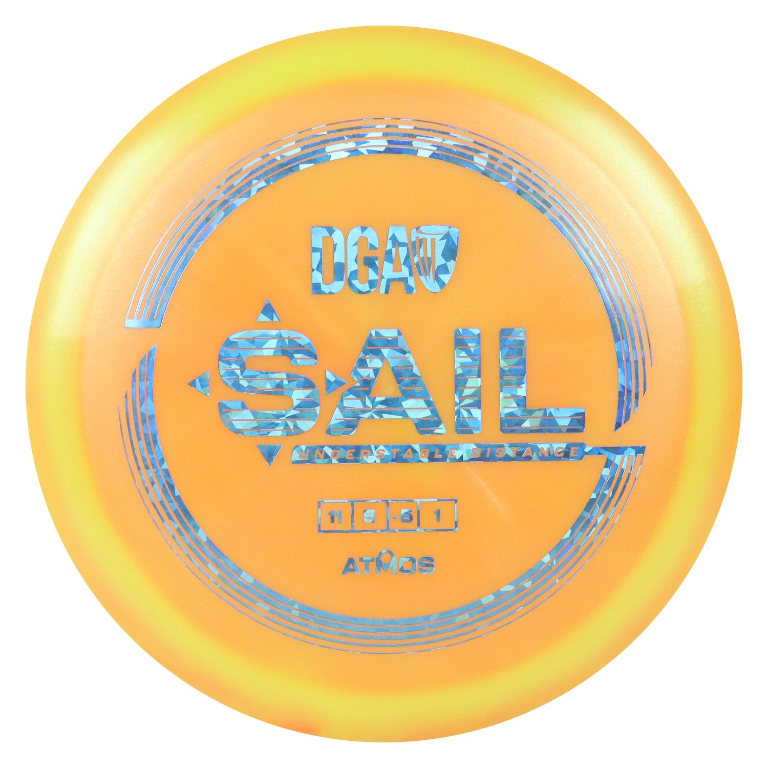DGA Disc Golf Atmos Sail Distance Driver 11/5/-5/1 - Choose Exact Disc