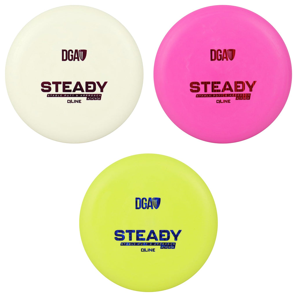 DGA Disc Golf D-Line Steady Putt and Approach 2/3/0/2 - Choose Exact Disc
