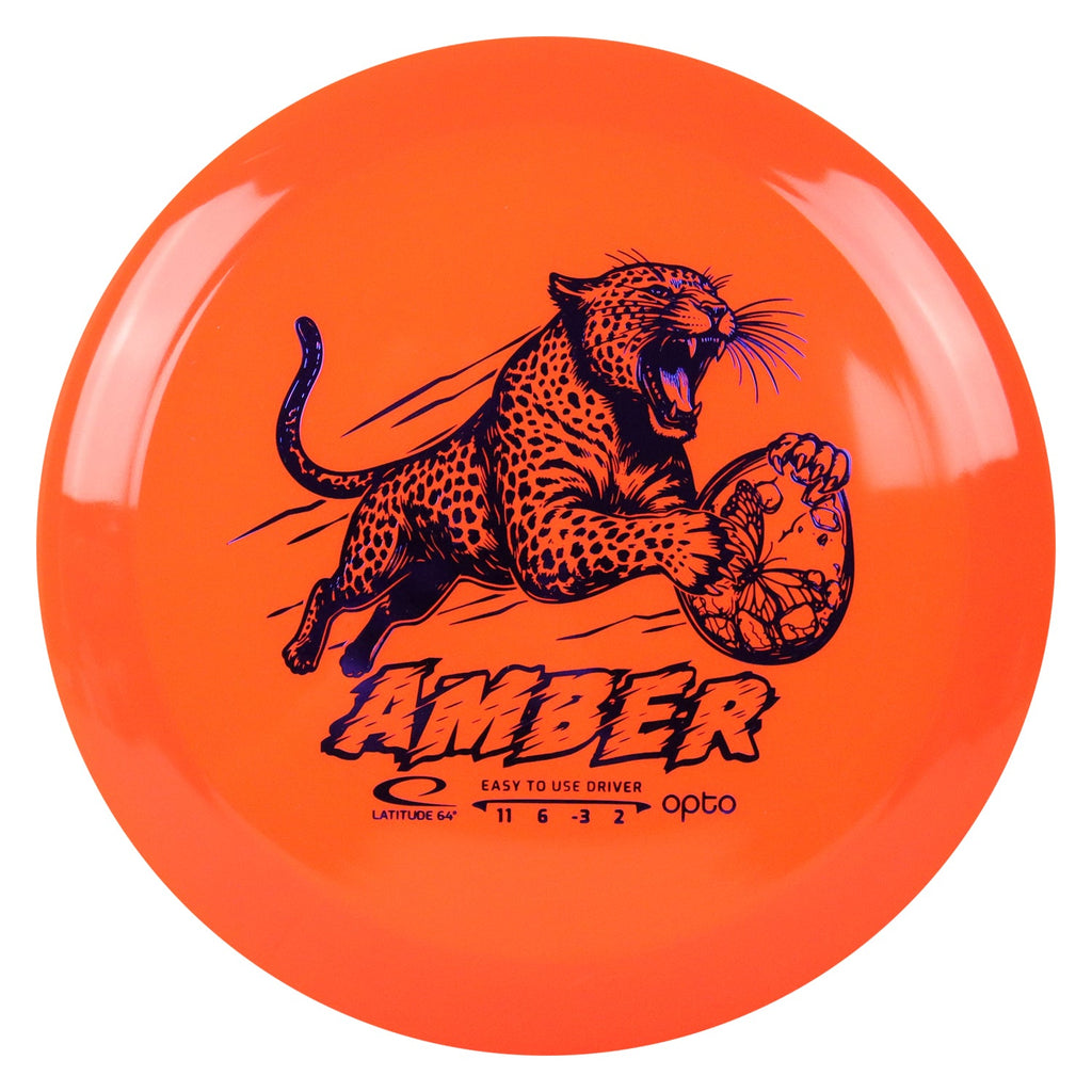 Latitude 64 Disc Golf Opto Amber Distance Driver 11/6/-3/2 - Choose Exact Disc