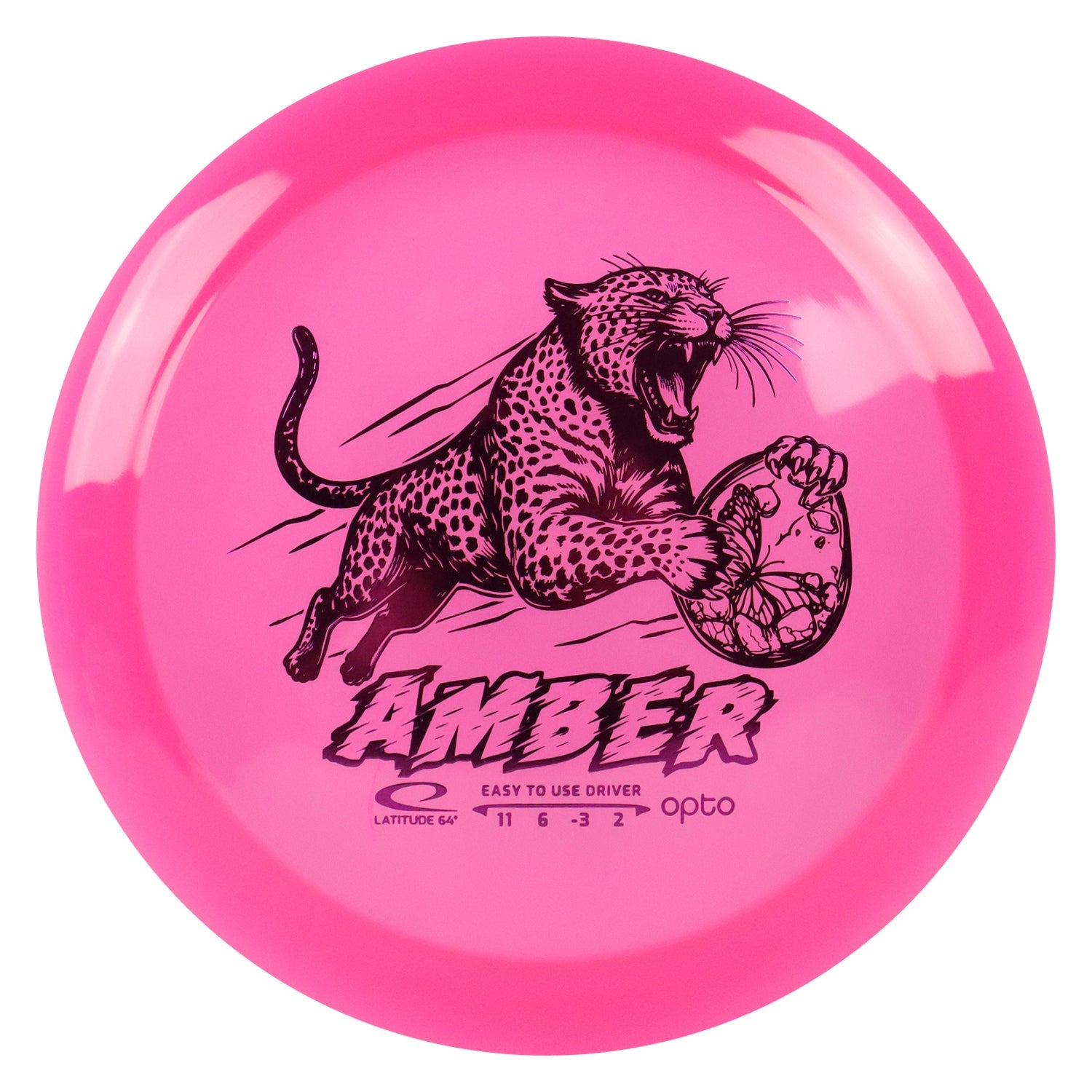 Latitude 64 Disc Golf Opto Amber Distance Driver 11/6/-3/2 - Choose Exact Disc