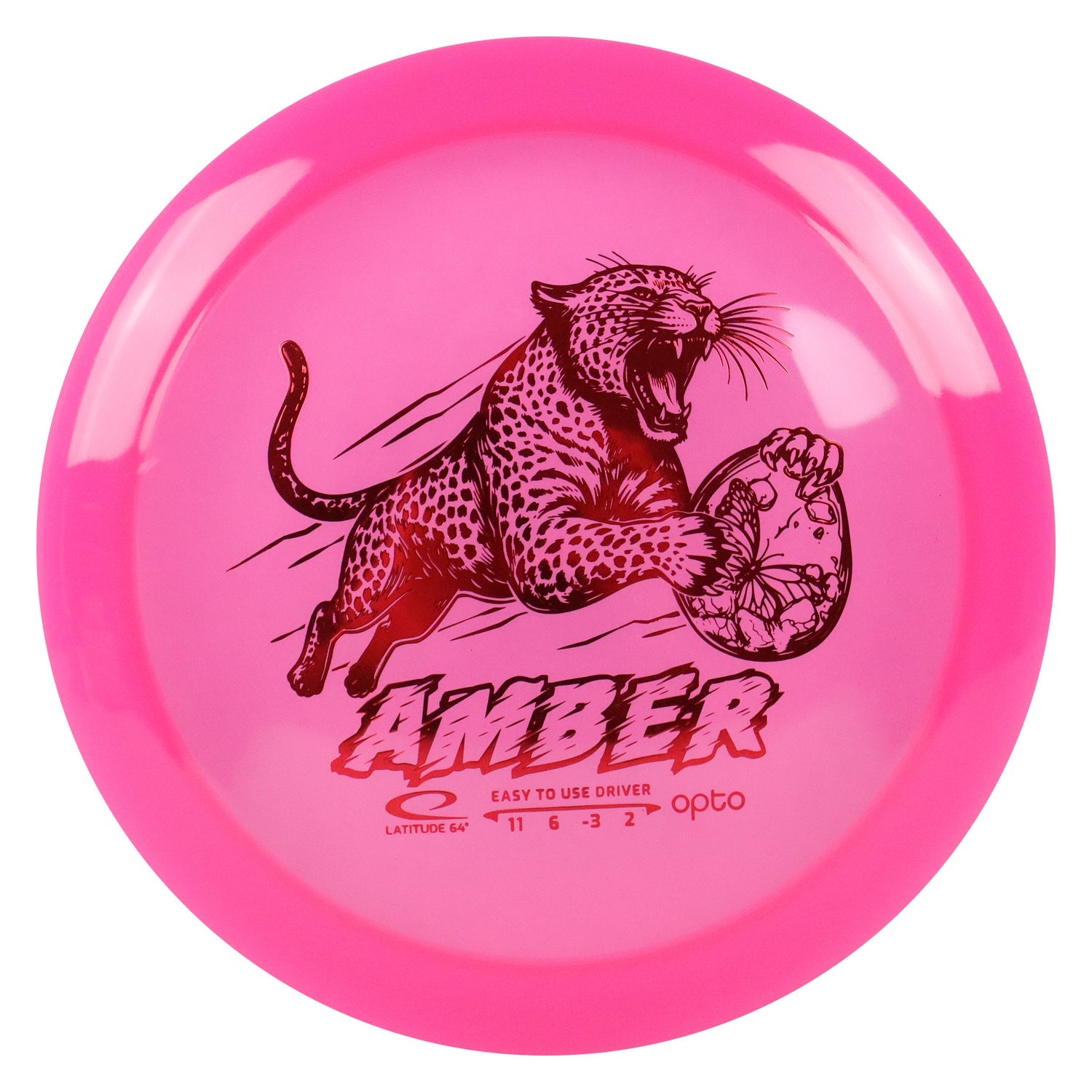 Latitude 64 Disc Golf Opto Amber Distance Driver 11/6/-3/2 - Choose Exact Disc