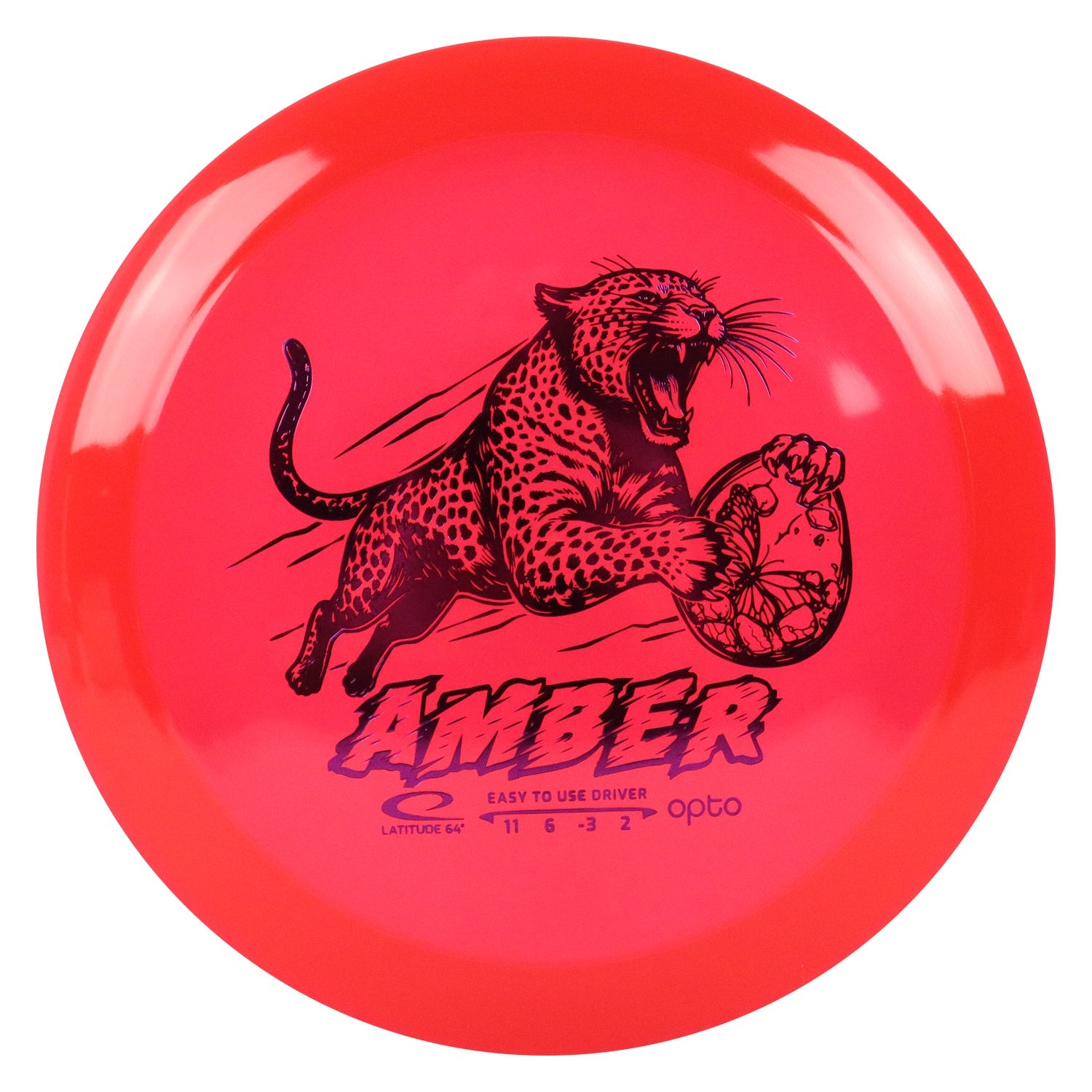 Latitude 64 Disc Golf Opto Amber Distance Driver 11/6/-3/2 - Choose Exact Disc