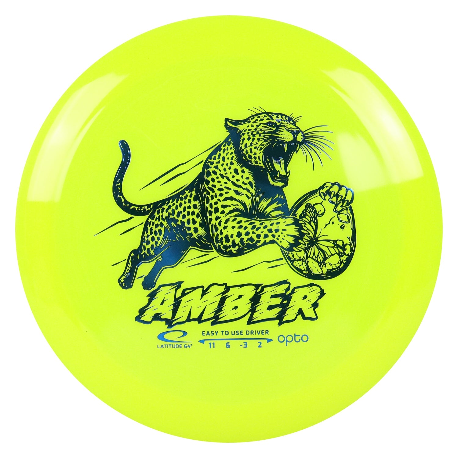 Latitude 64 Disc Golf Opto Amber Distance Driver 11/6/-3/2 - Choose Exact Disc