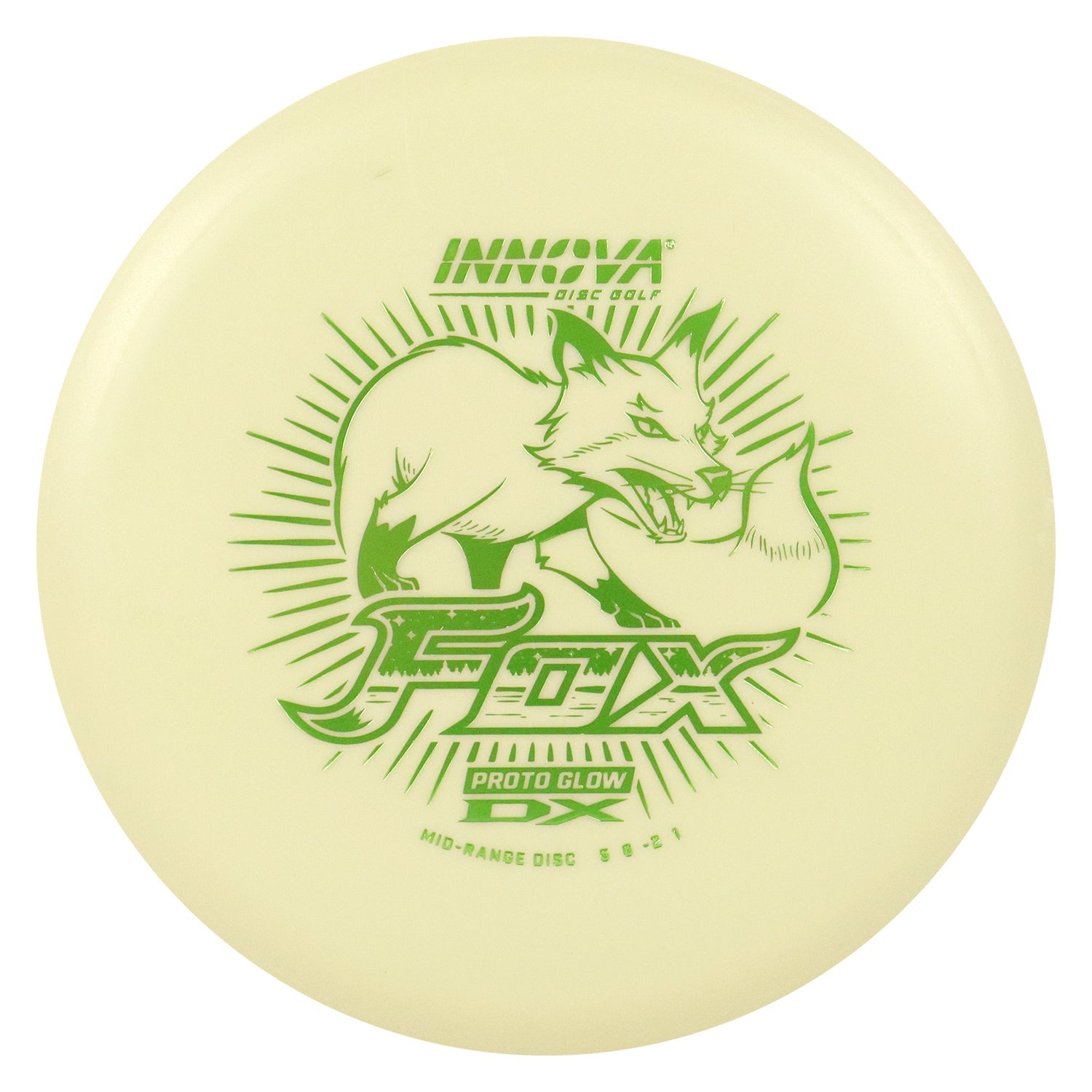Innova Disc Golf Proto Glow DX Fox Midrange Disc 5/6/-2/1 - Choose Exact Disc