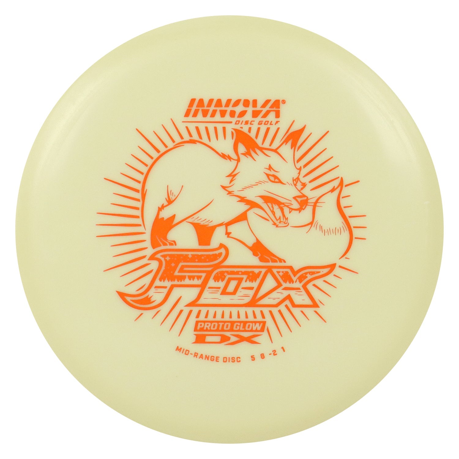 Innova Disc Golf Proto Glow DX Fox Midrange Disc 5/6/-2/1 - Choose Exact Disc