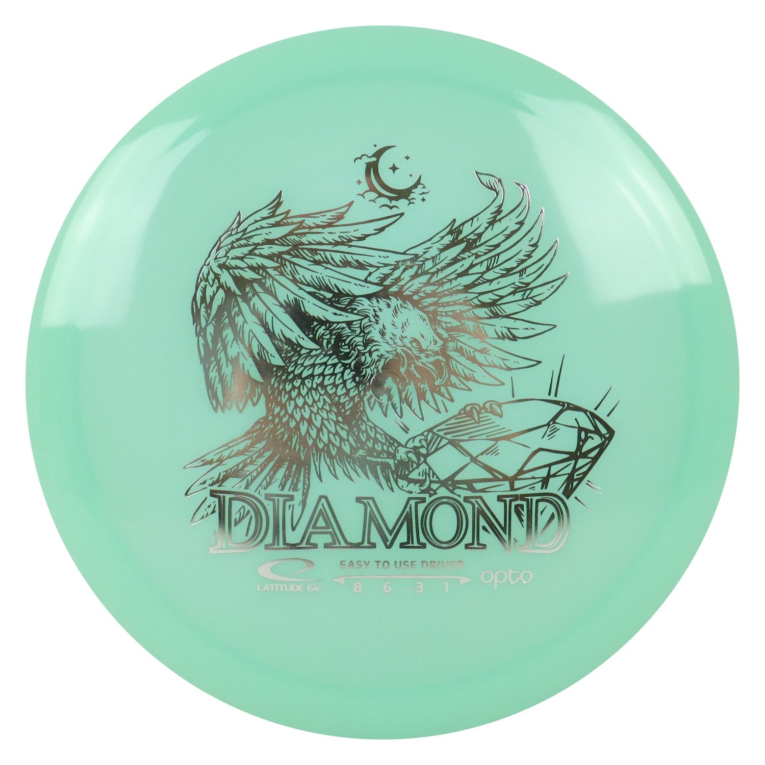 Latitude 64 Disc Golf Opto Moonshine Diamond Fairway Driver 8/6/-3/1 - Choose Exact Disc