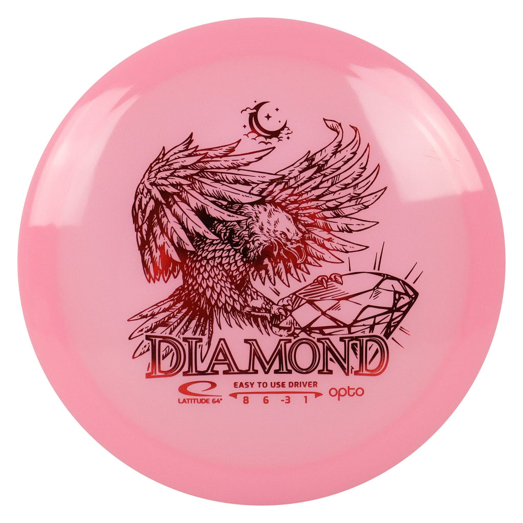 Latitude 64 Disc Golf Opto Moonshine Diamond Fairway Driver 8/6/-3/1 - Choose Exact Disc