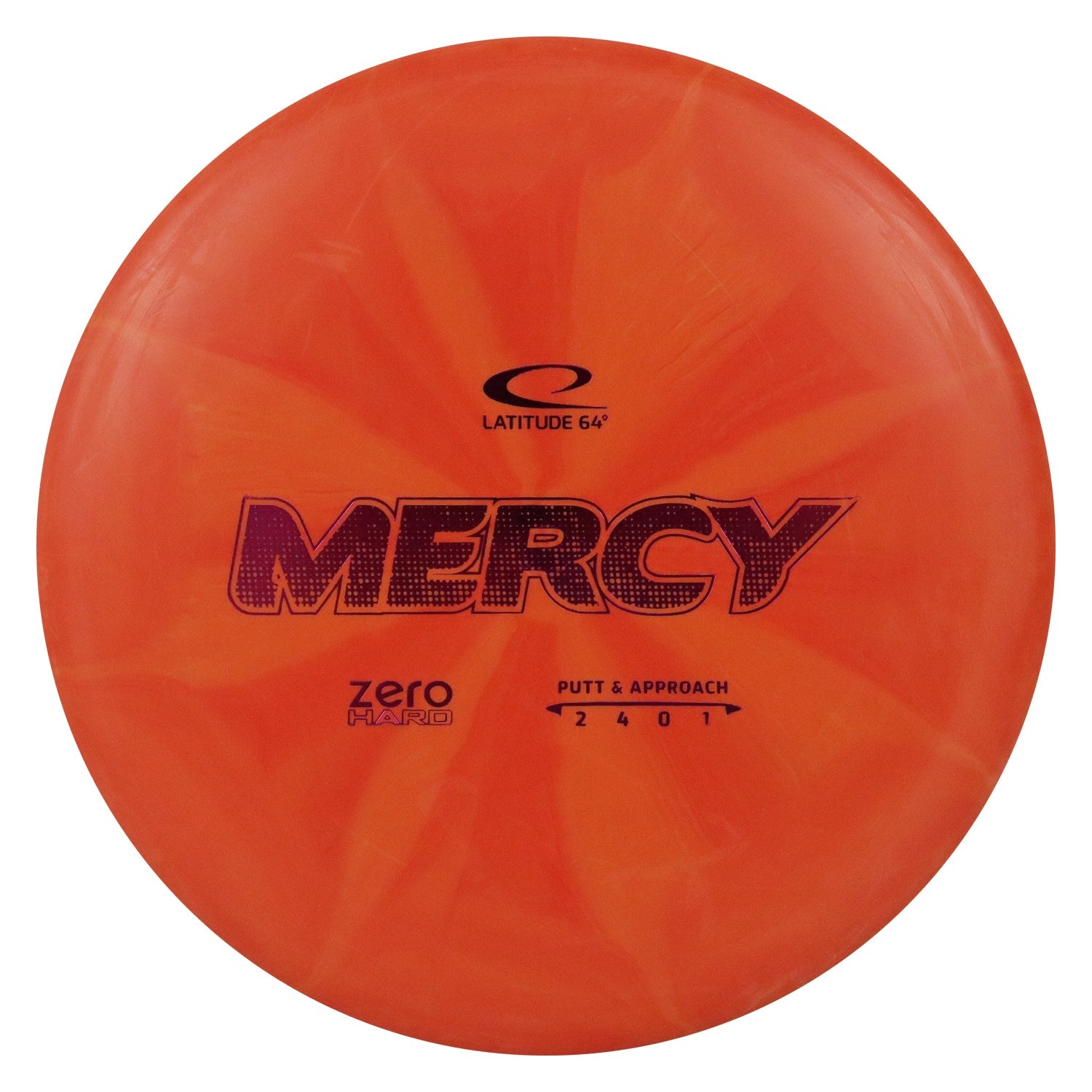 Latitude 64 Disc Golf Zero Hard Burst Mercy Putt and Approach 2/4/0/1 - Choose Exact Disc