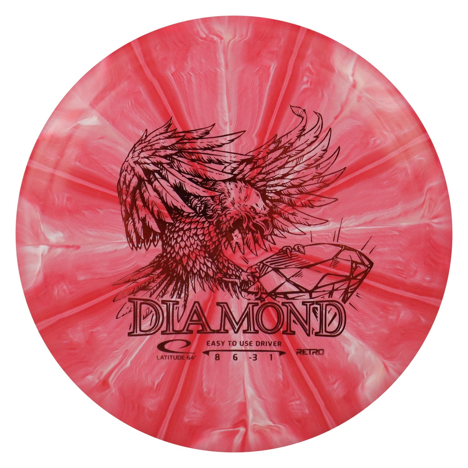 Latitude 64 Disc Golf Retro Burst Diamond Fairway Driver 8/6/-3/1 - Choose Exact Disc