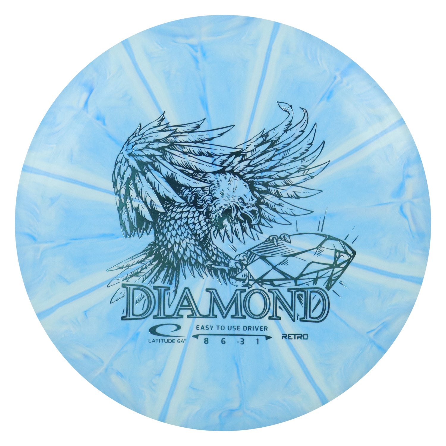 Latitude 64 Disc Golf Retro Burst Diamond Fairway Driver 8/6/-3/1 - Choose Exact Disc