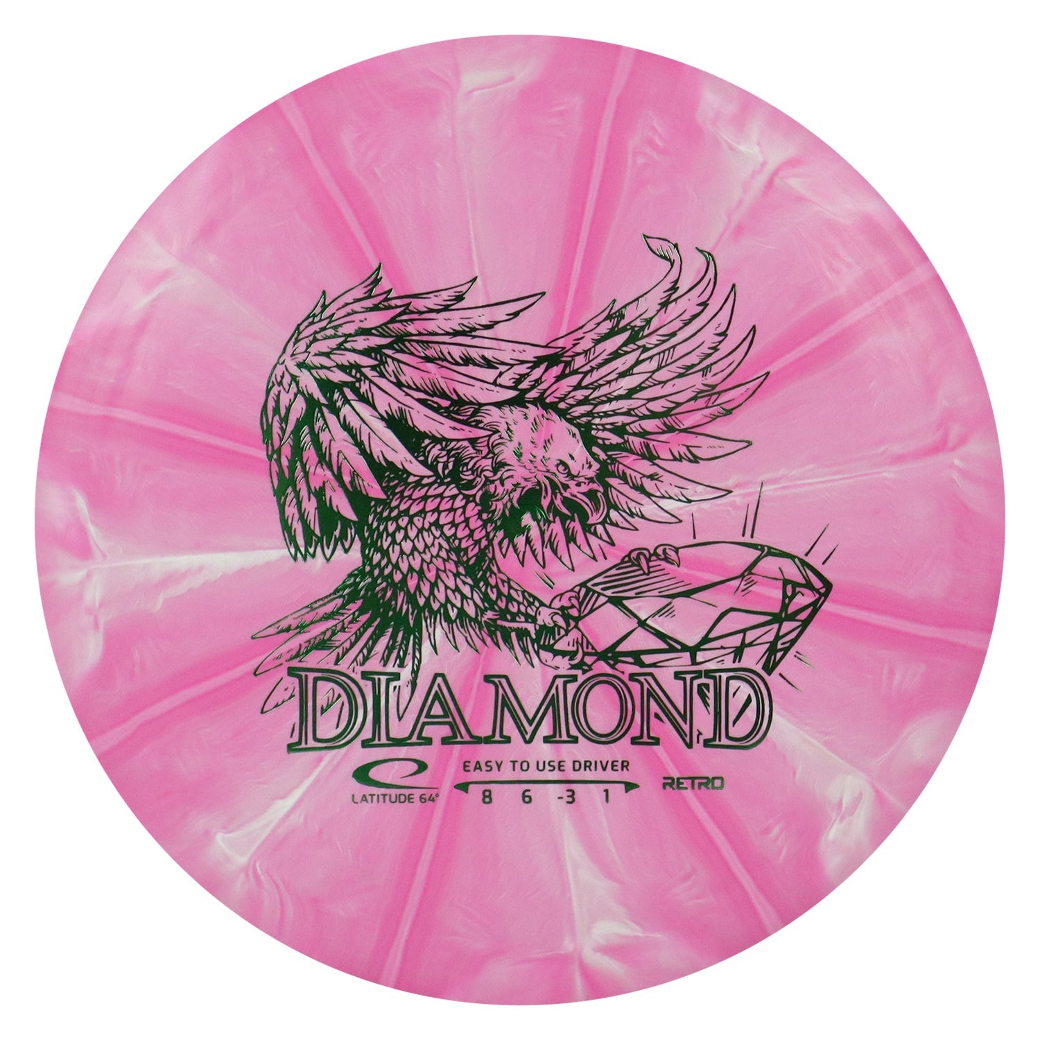 Latitude 64 Disc Golf Retro Burst Diamond Fairway Driver 8/6/-3/1 - Choose Exact Disc