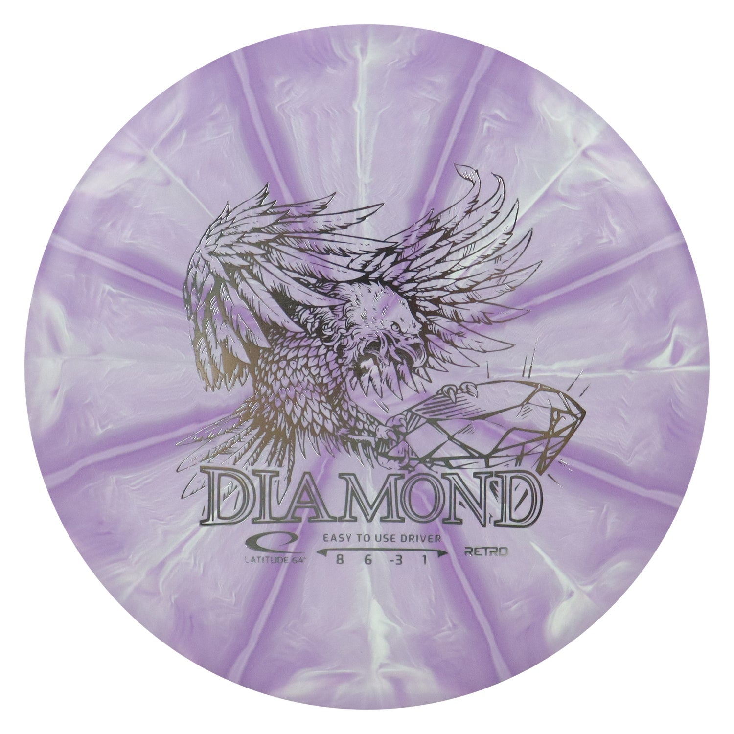 Latitude 64 Disc Golf Retro Burst Diamond Fairway Driver 8/6/-3/1 - Choose Exact Disc