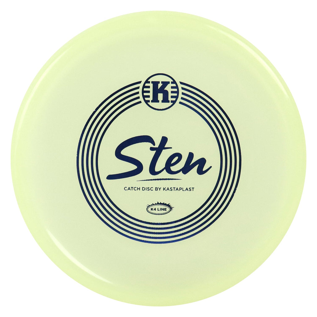Kastaplast Disc Golf K4 Glow Sten Utility Disc  1/4/0/1 - Choose Exact Disc