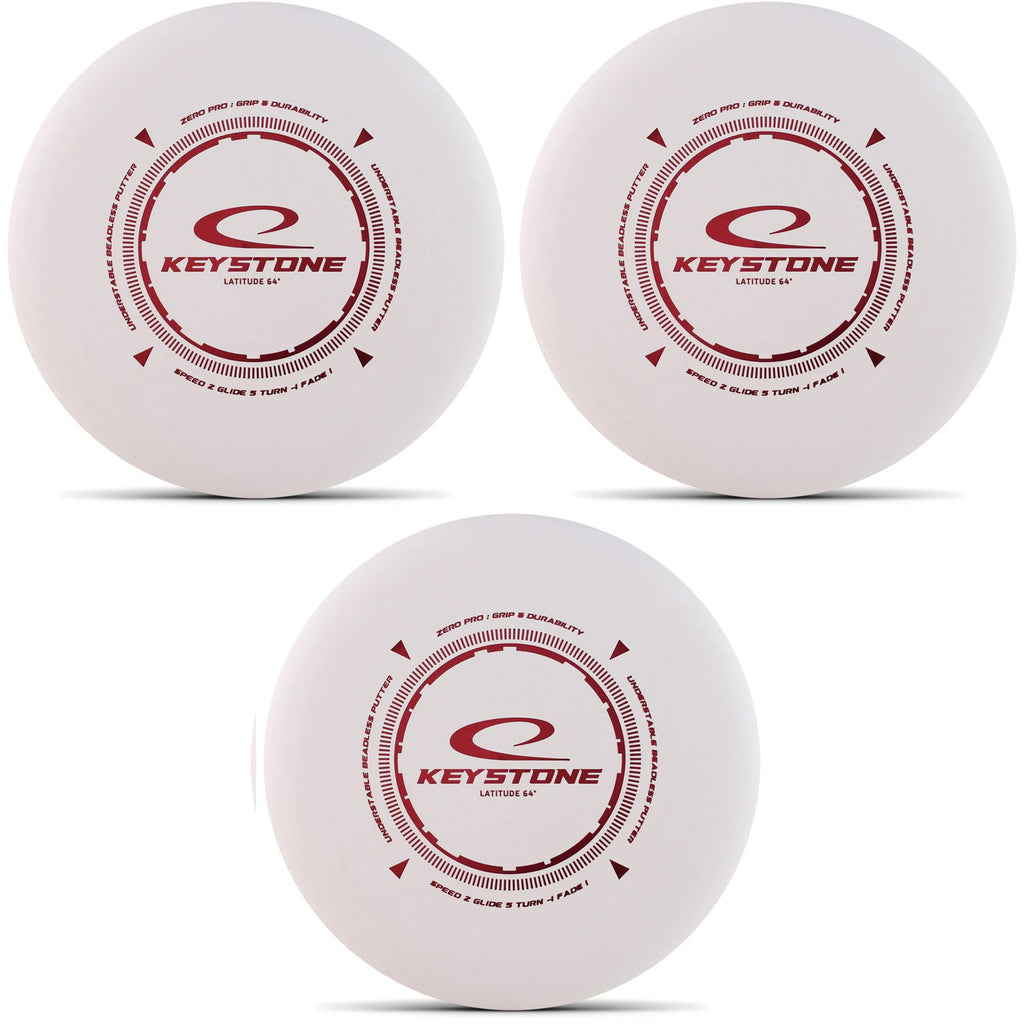 Latitude 64 Disc Golf Zero Pro Keystone Putt and Approach 2/5/-1/1 - Choose Exact Disc