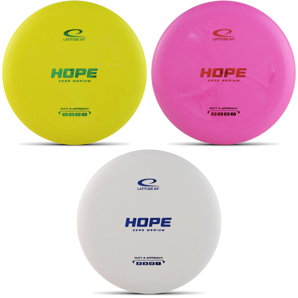 Latitude 64 Disc Golf Zero Medium Hope Putt and Approach 2/3/0/1 - Choose Exact Disc