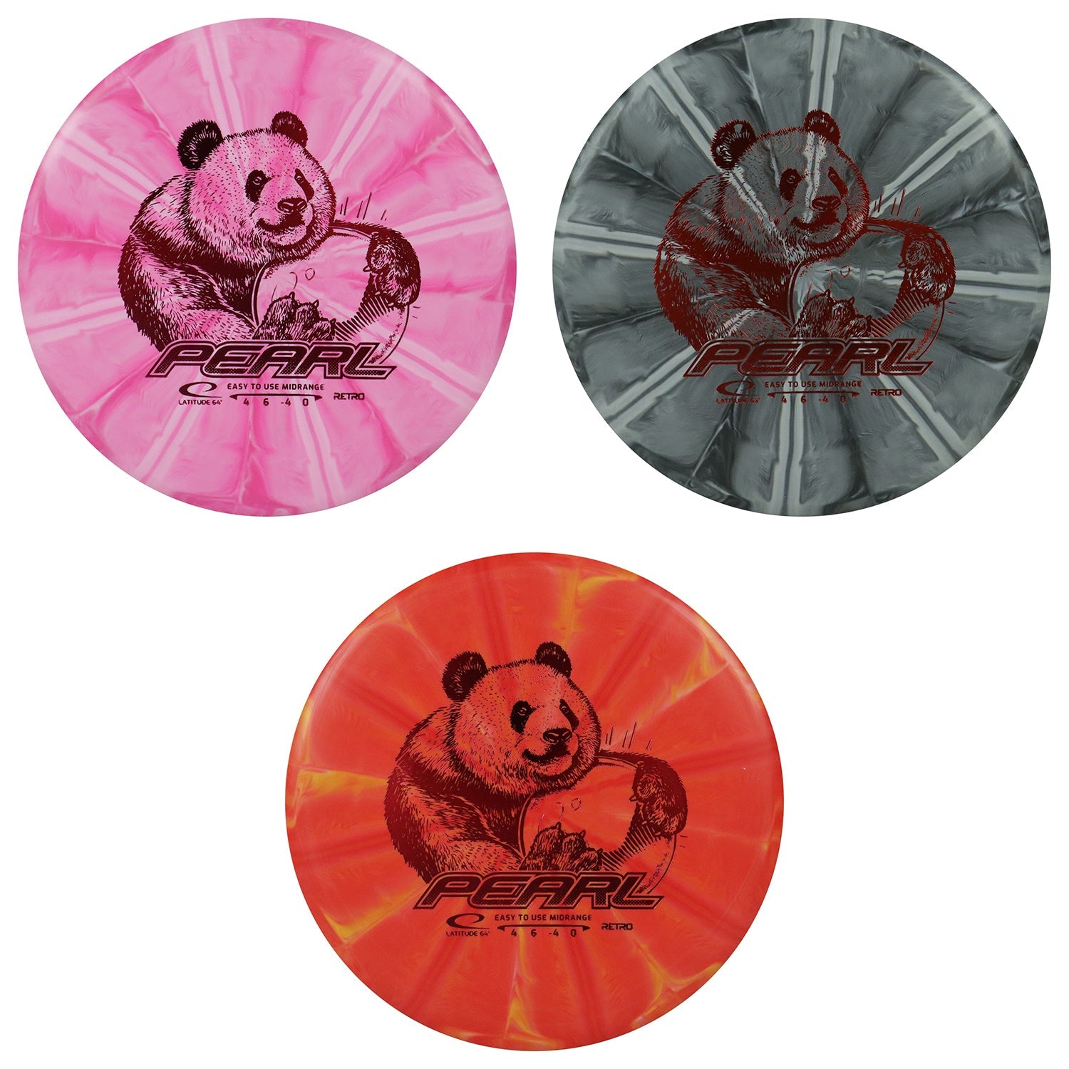 Latitude 64 Disc Golf Retro Burst Pearl Midrange 4/6/-4/0 - Choose Exact Disc