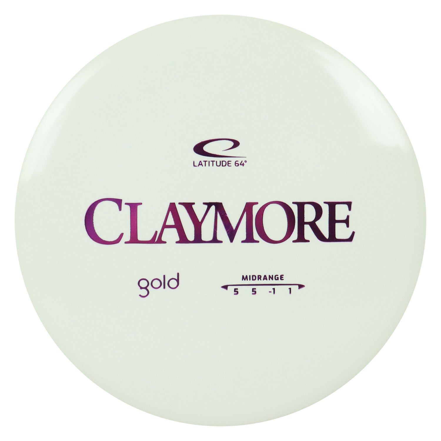 Latitude 64 Disc Golf Gold Claymore Midrange 5/5/-1/1 - Choose Exact Disc