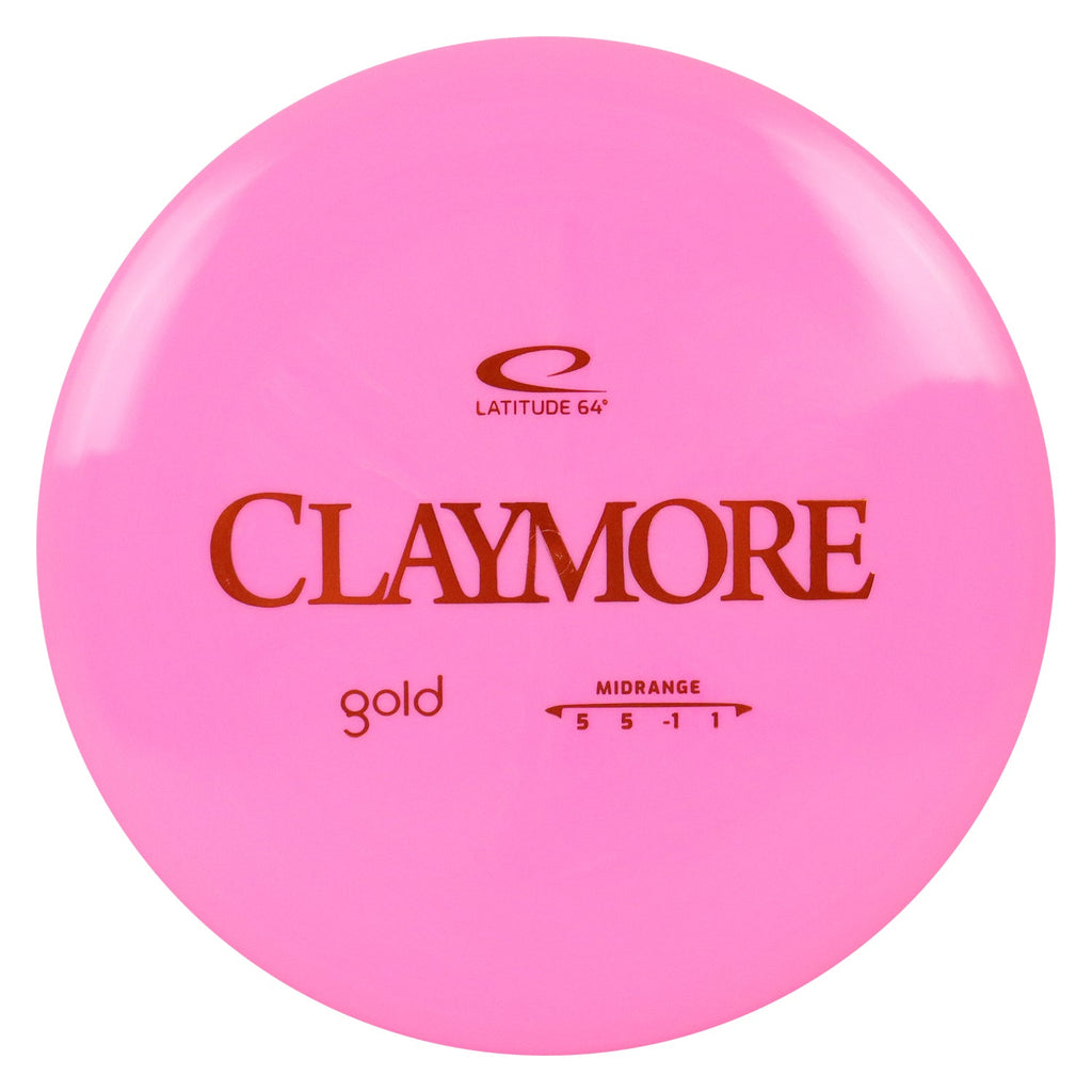 Latitude 64 Disc Golf Gold Claymore Midrange 5/5/-1/1 - Choose Exact Disc