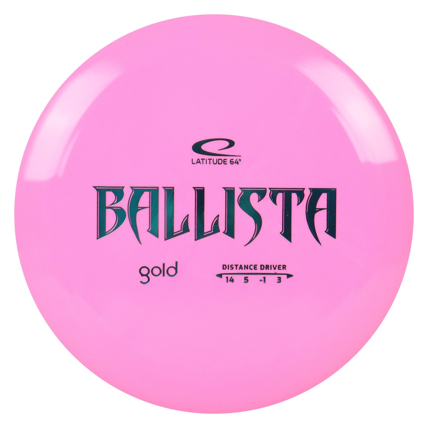 Latitude 64 Disc Golf Gold Ballista Distance Driver 14/5/-1/3 - Choose Exact