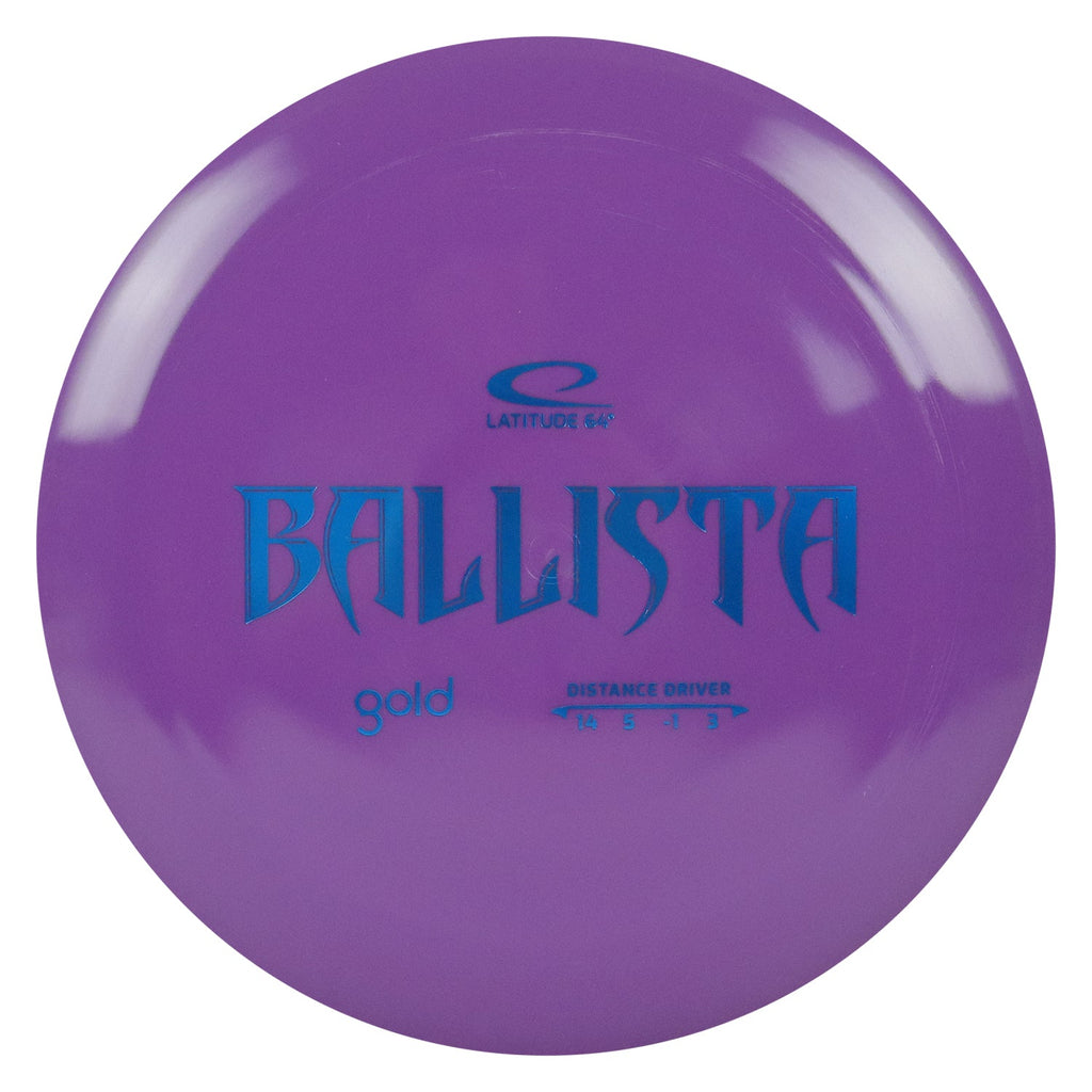 Latitude 64 Disc Golf Gold Ballista Distance Driver 14/5/-1/3 - Choose Exact