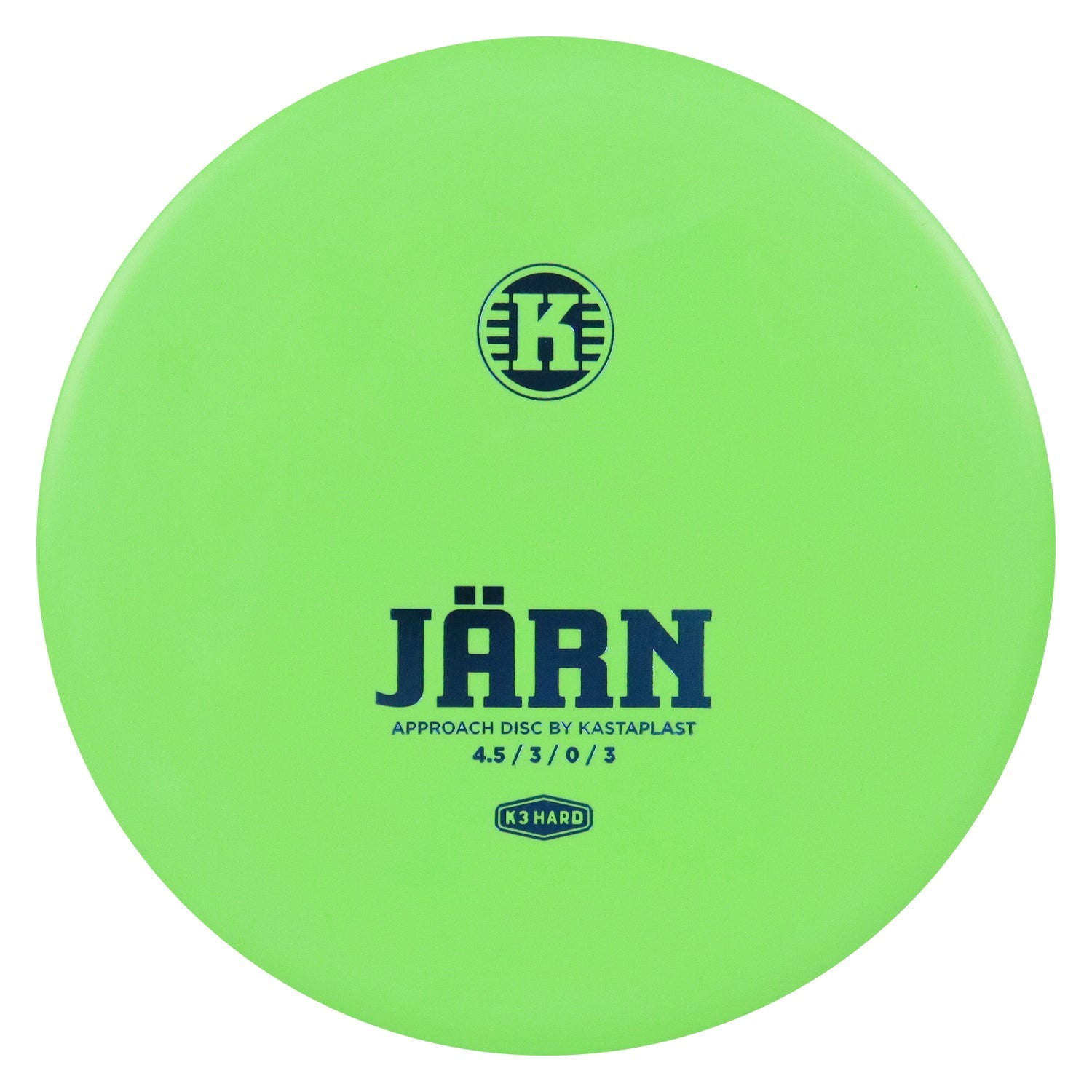 Kastaplast Disc Golf K3 Hard Jarn Putt and Approach 4.5/3/0/3 - Choose Exact Disc