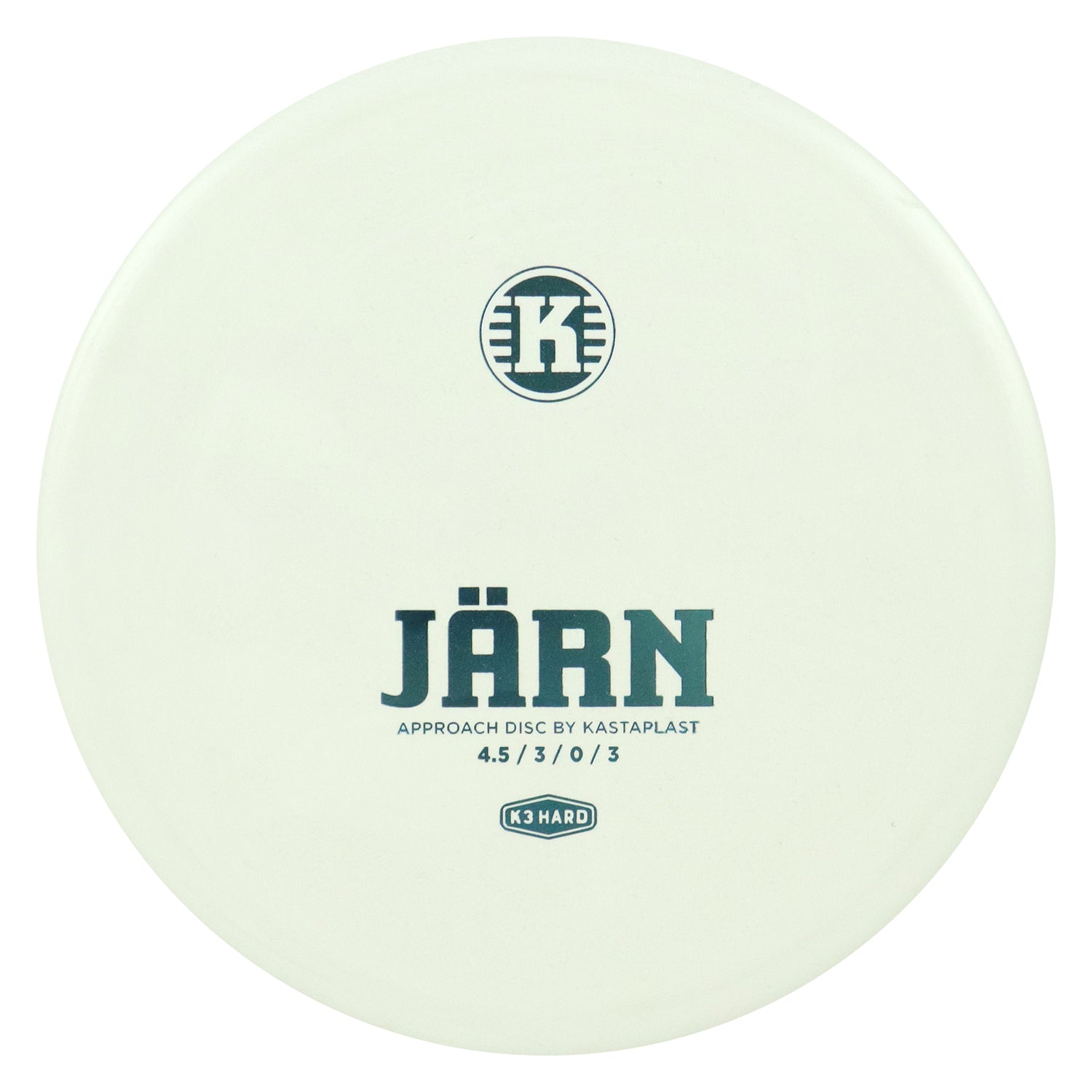 Kastaplast Disc Golf K3 Hard Jarn Putt and Approach 4.5/3/0/3 - Choose Exact Disc