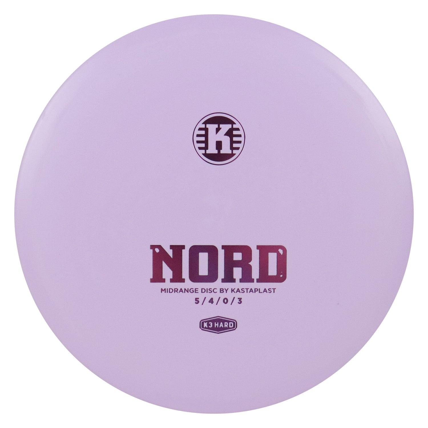Kastaplast Disc Golf K3 Hard Nord Midrange 5/4/0/3 - Choose Exact Disc